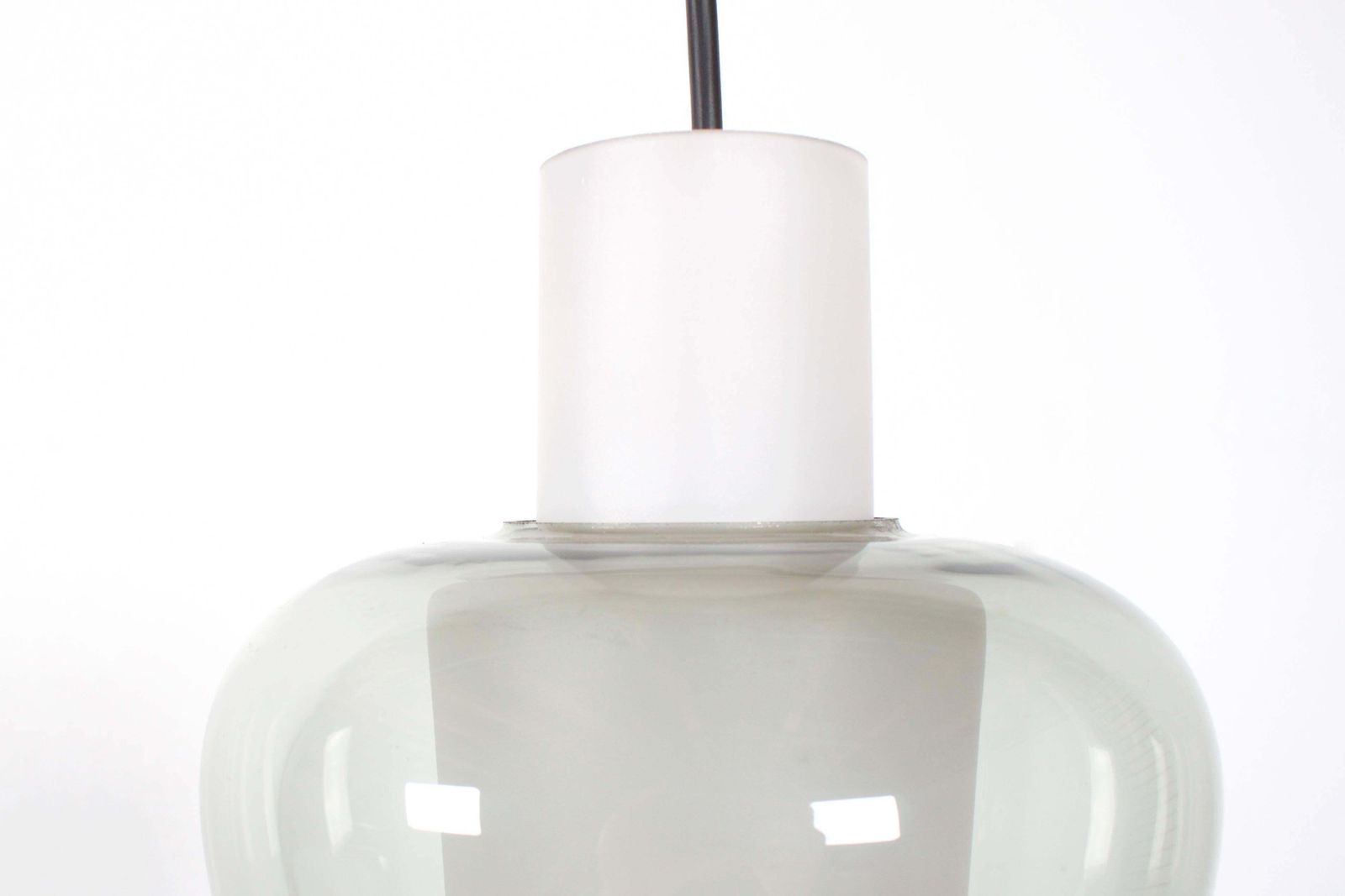 Two Beautiful Glass ‘Suomi’ Pendants By Tapio Wirkkala, Finland, 1950s photo for sale