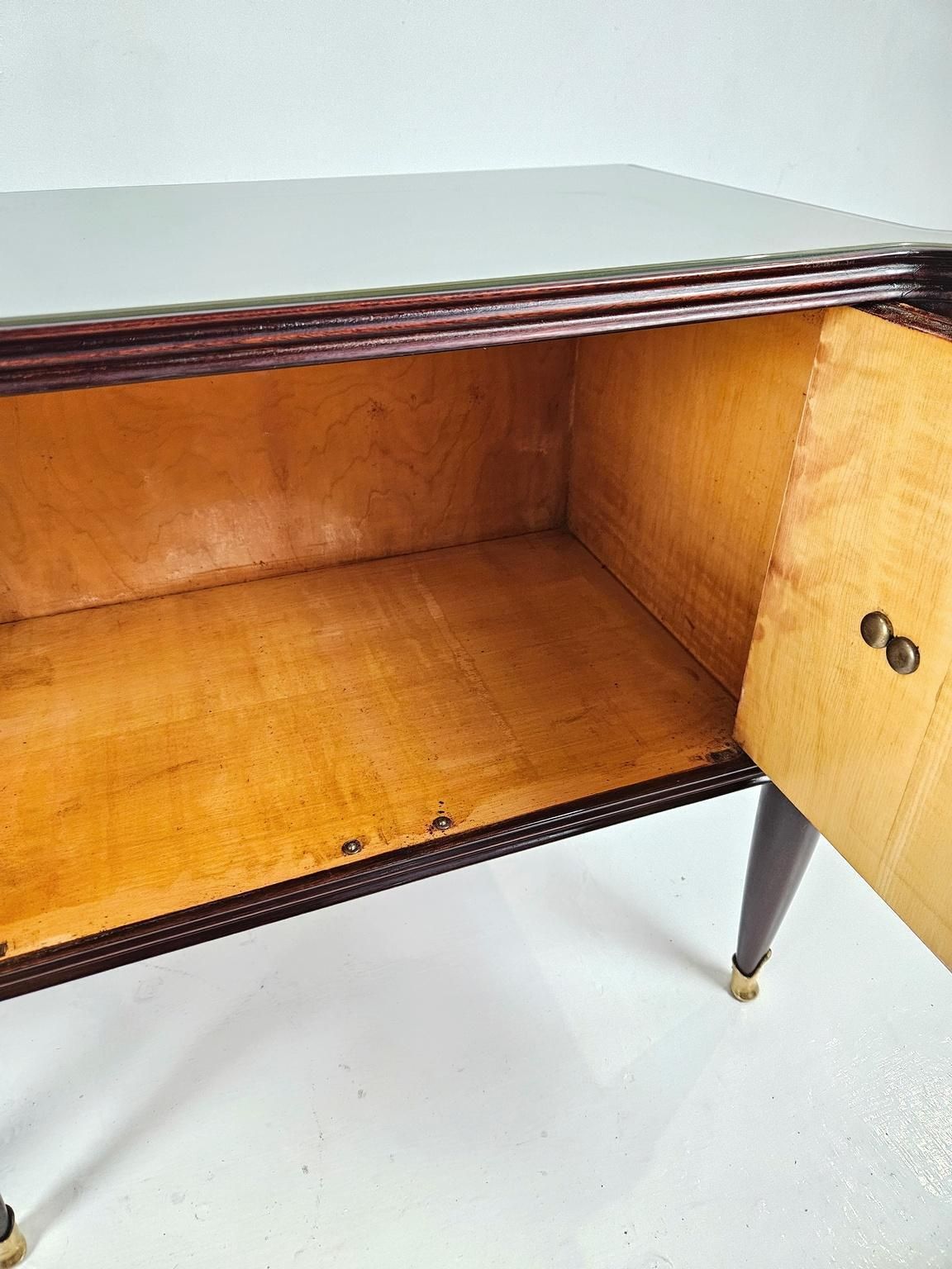 photo for sale A Pair Of Italian Mid Century Nightstands