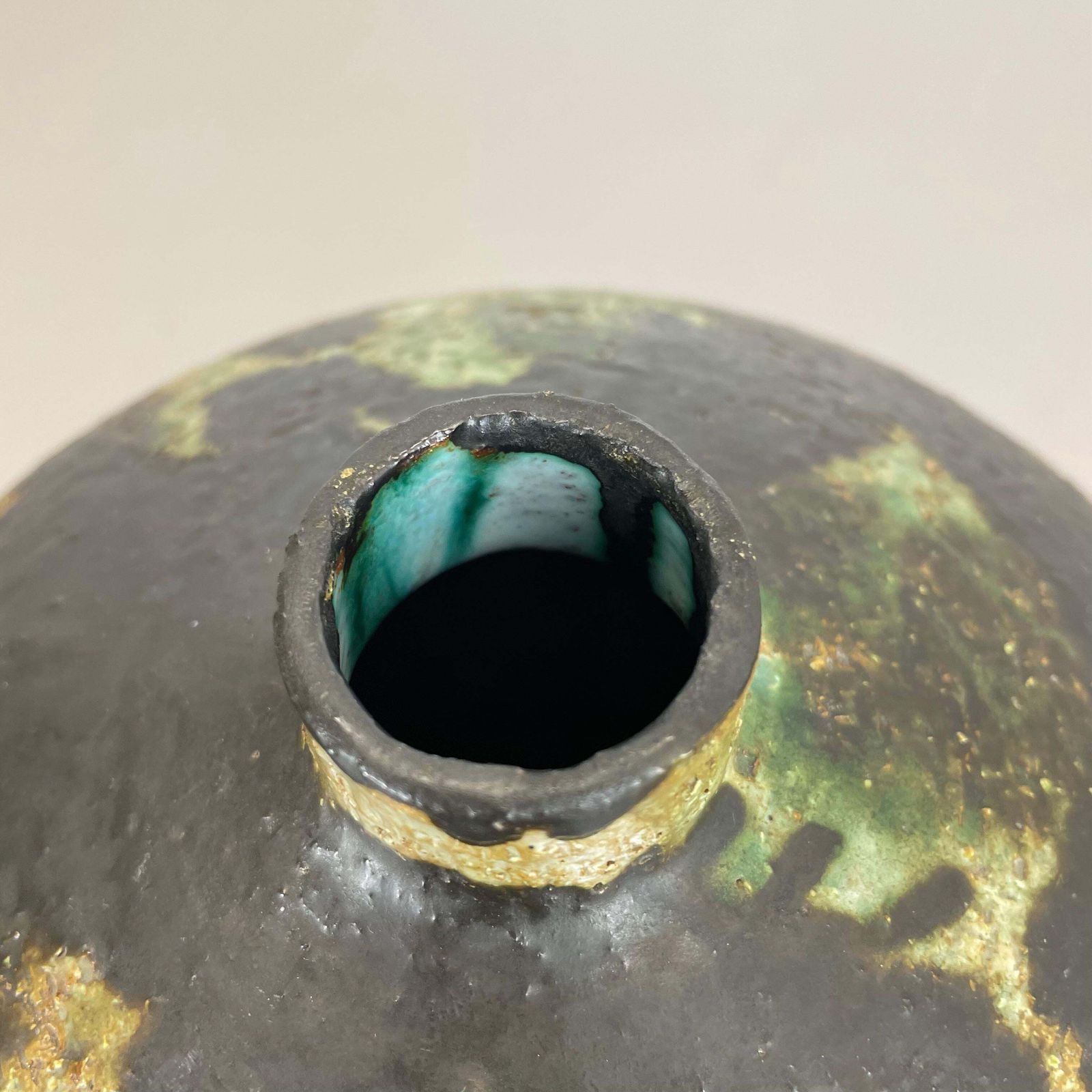photo buy Abstract 21cm Ceramic Studio Pottery Vase By Gerhard Liebenthron, Germany, 1960s