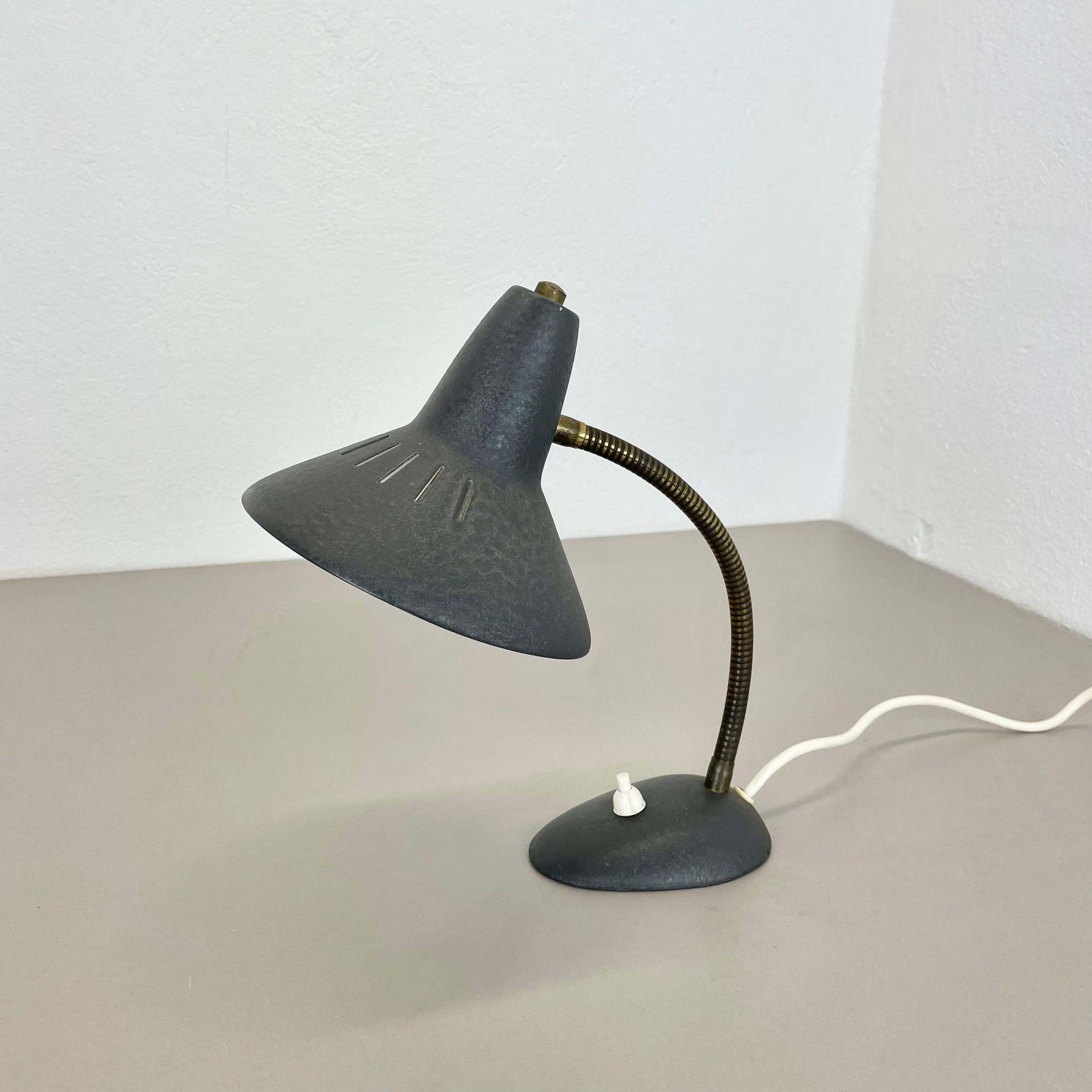 Original Hollywood Regency Stilnovo Style Brass Sputnik Table Light, Italy 1950s photo furniture