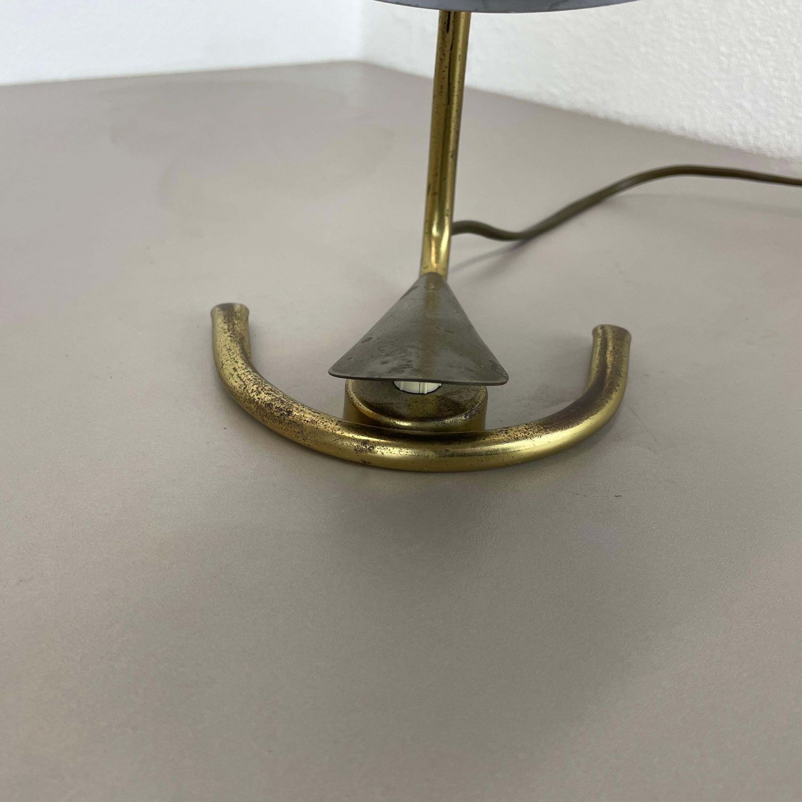 Original Hollywood Regency Stilnovo Style Brass Sputnik Table Light, Italy 1950s photo buy