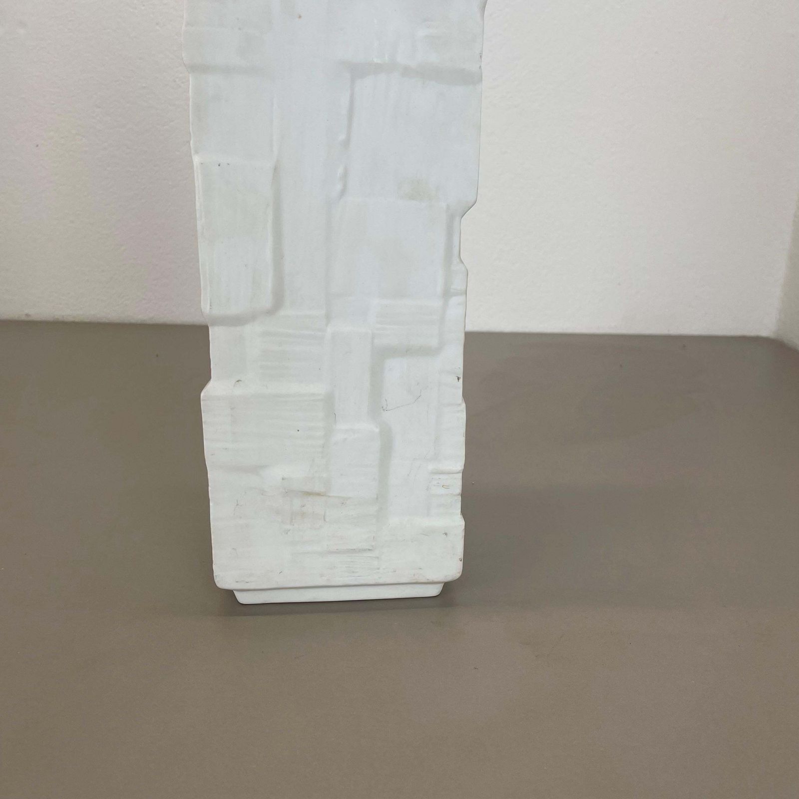 Home Decor Xl 32cm Op Art Vase Porcelain German Vase By Heinrich Ceramics, Germany 1970s photo