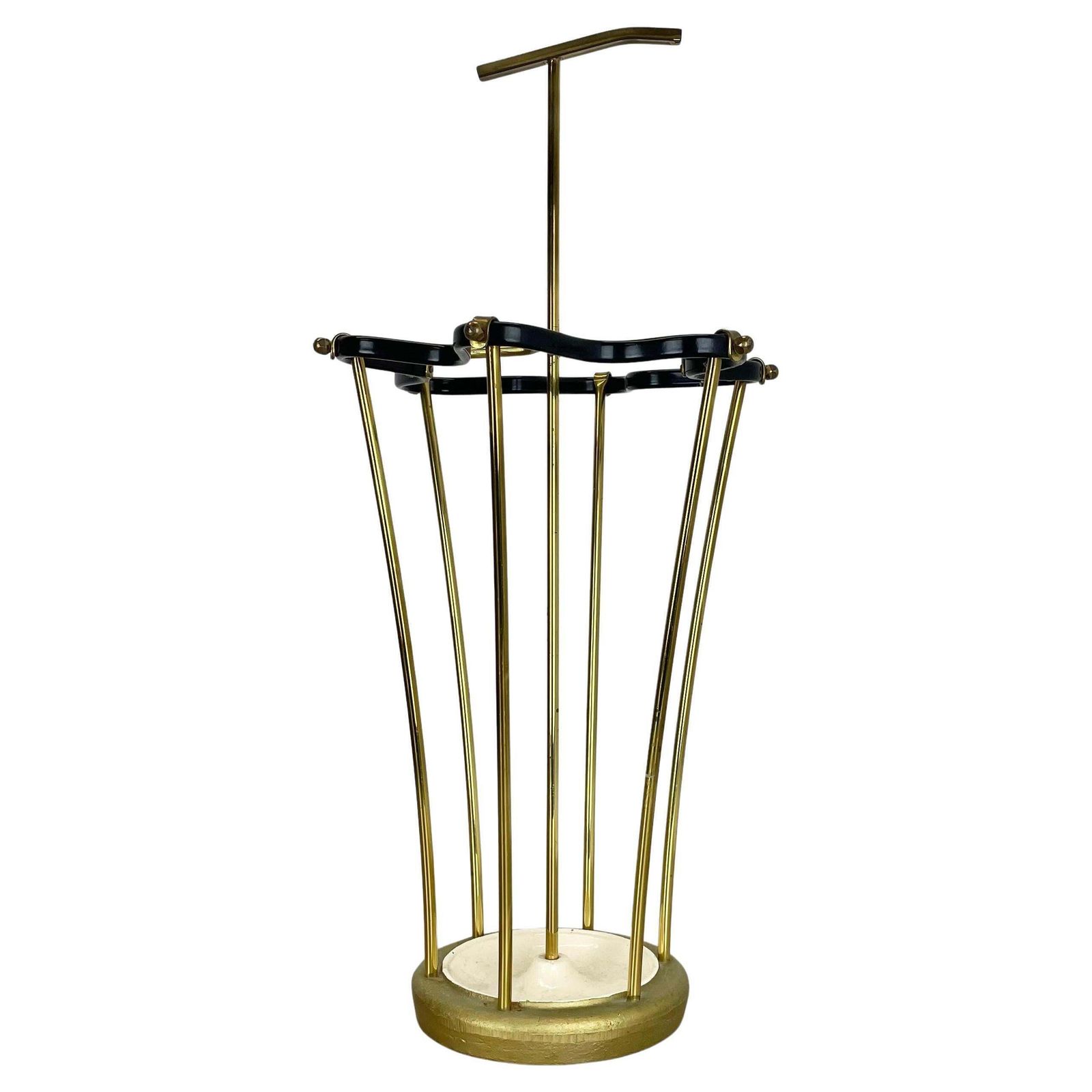 Large 62cm Midcentury Mategot Style Hollywood Regency Umbrella Stand France 1950