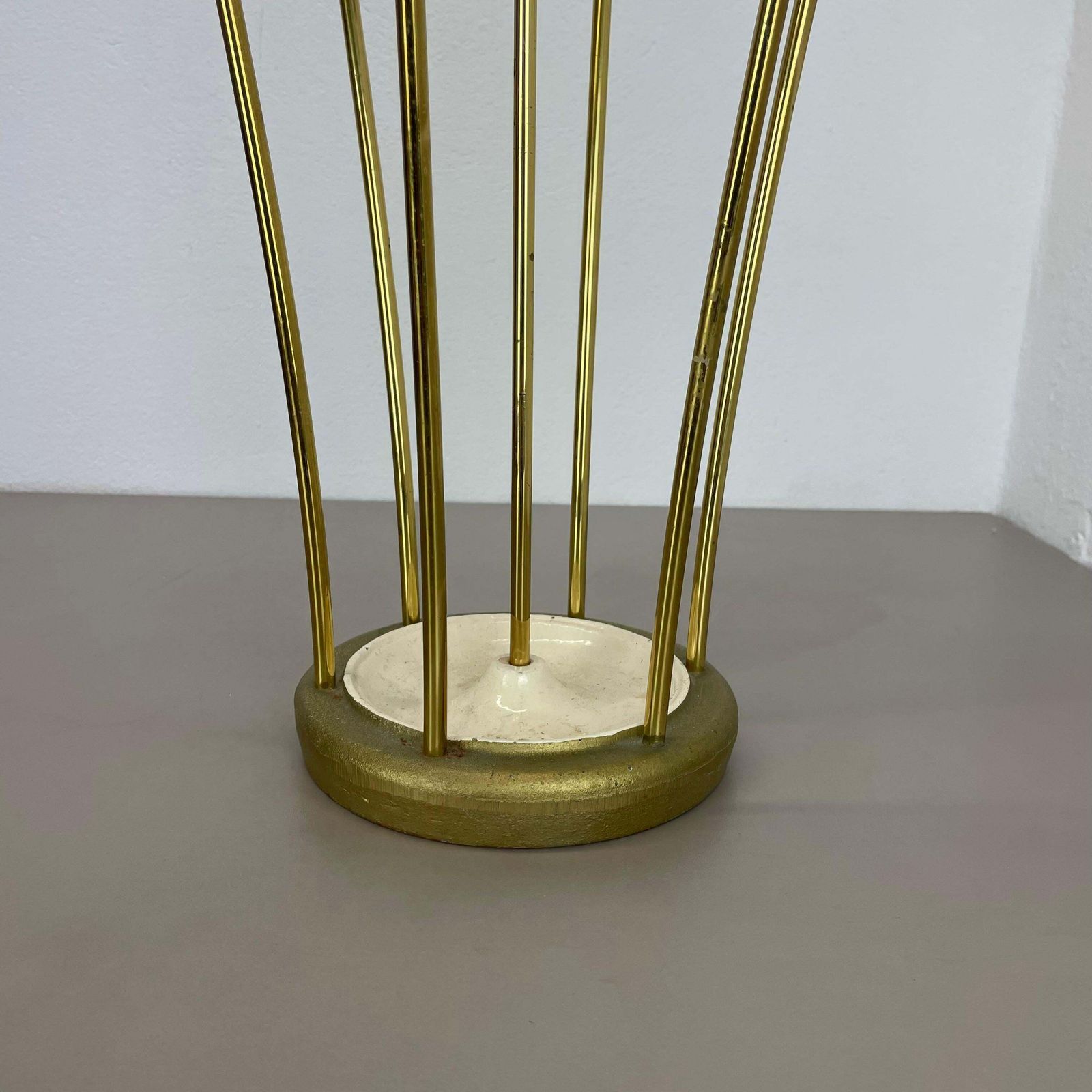531.0 Large 62cm Midcentury Mategot Style Hollywood Regency Umbrella Stand France 1950 photo