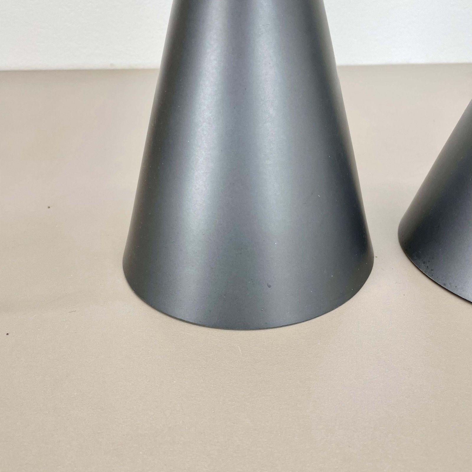 photo furniture Set Of 2 Diabolo Stilnovo Style Metal Hanging Light, Bag Turgi, Switzerland 1950