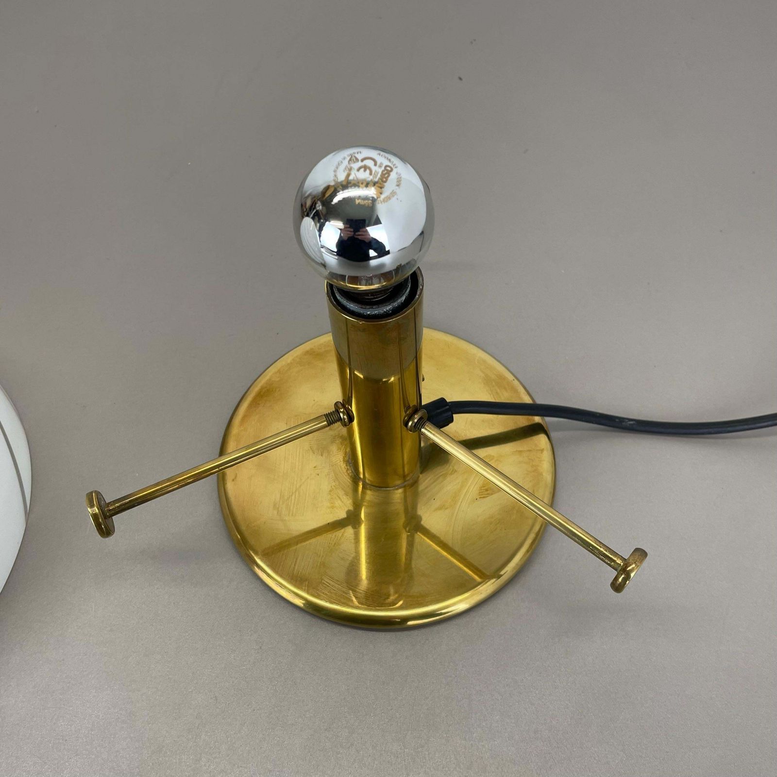 photo buy 27cm "Swirl" Murano Glass Table Desktop Light Made By Vetri Murano, Italy, 1970s