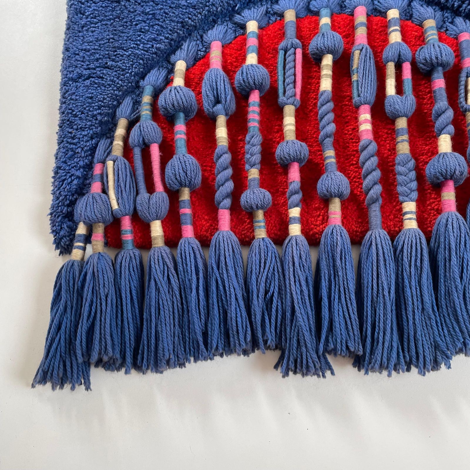 Modernist Wall Hanging By Ewald Kröner For Schloss Hackhausen, Germany, 1970s photo for sale