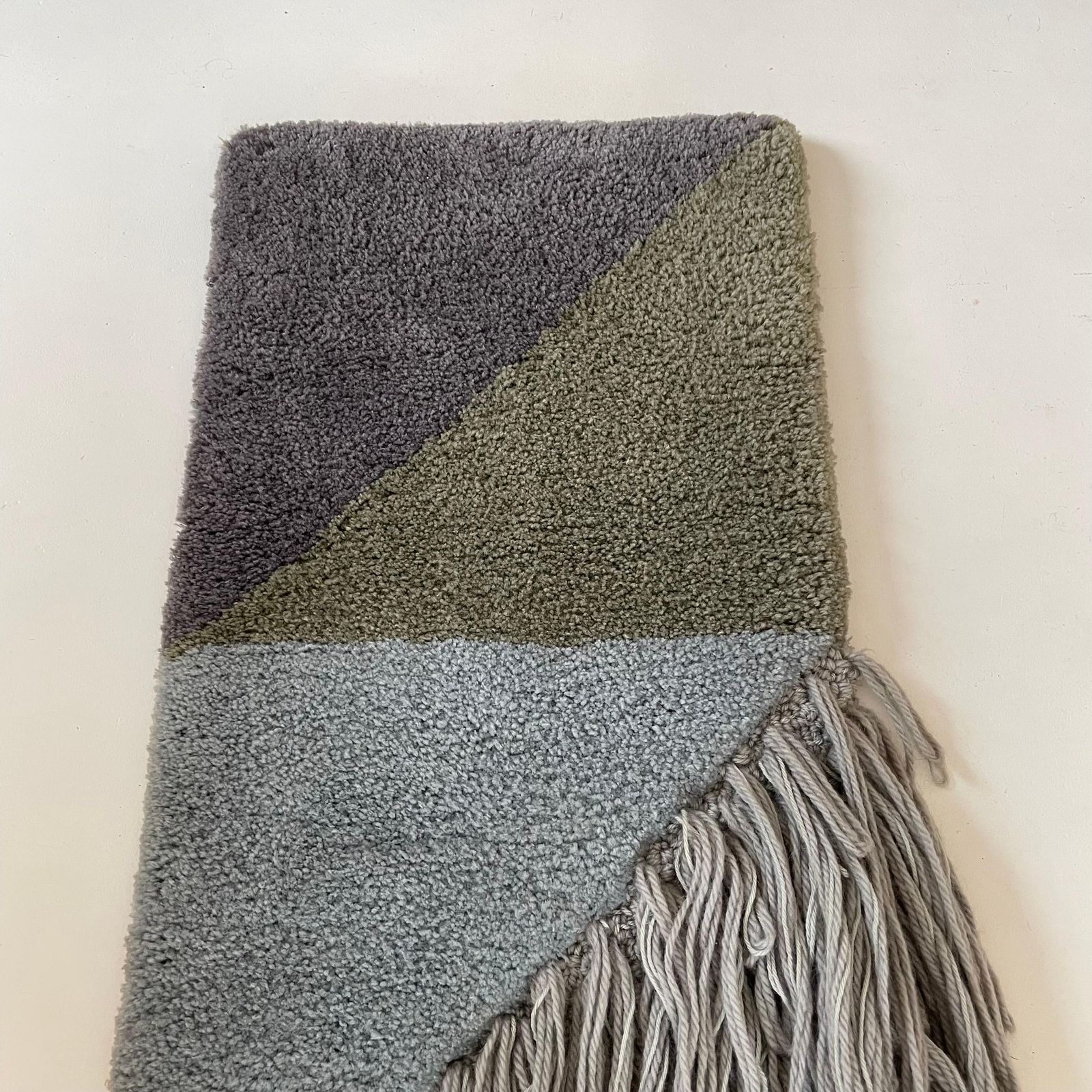 photo vintage Modernist German Wall Rug By Ewald Kröner Schloss Hackhausen, Germany, 1970 No2