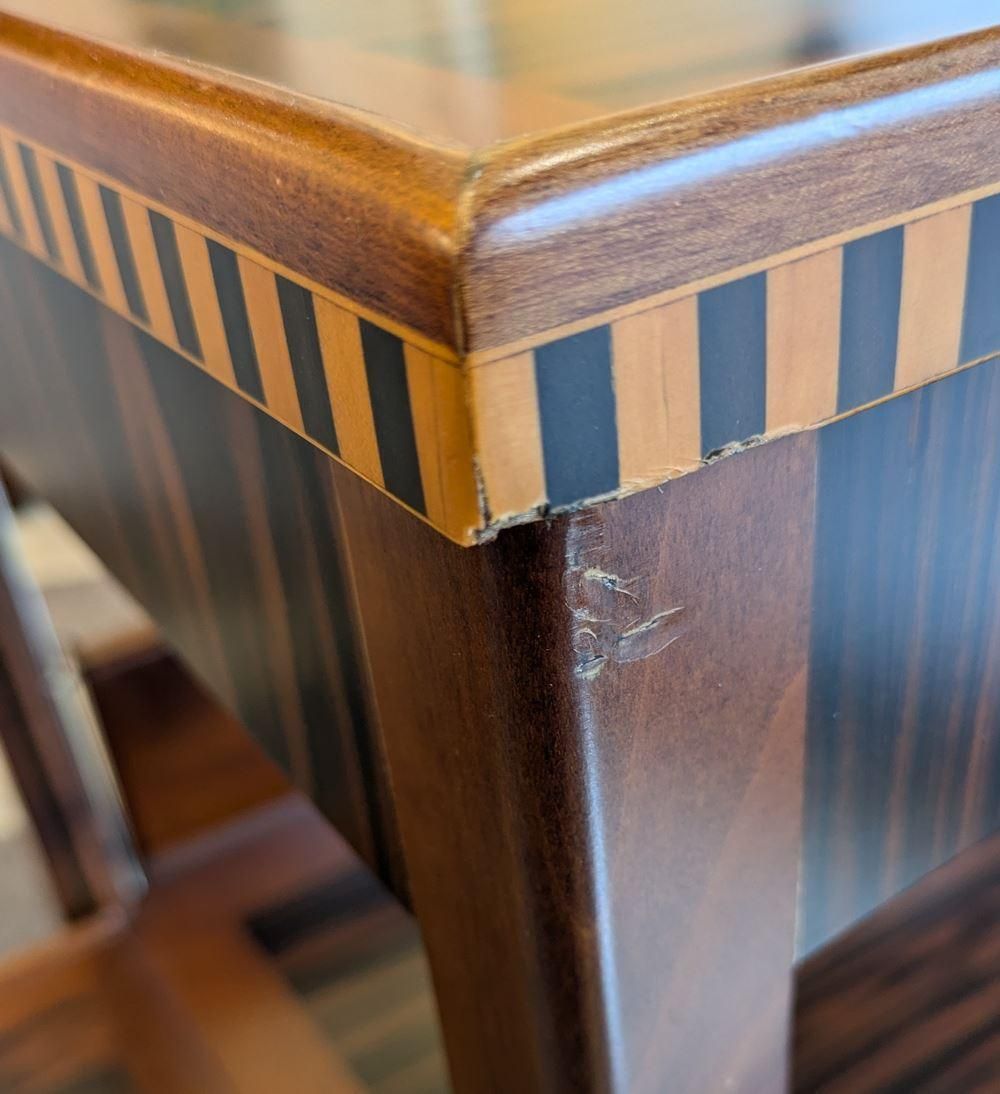 Furniture Art Déco Table In The Taste Of Majorelle photo