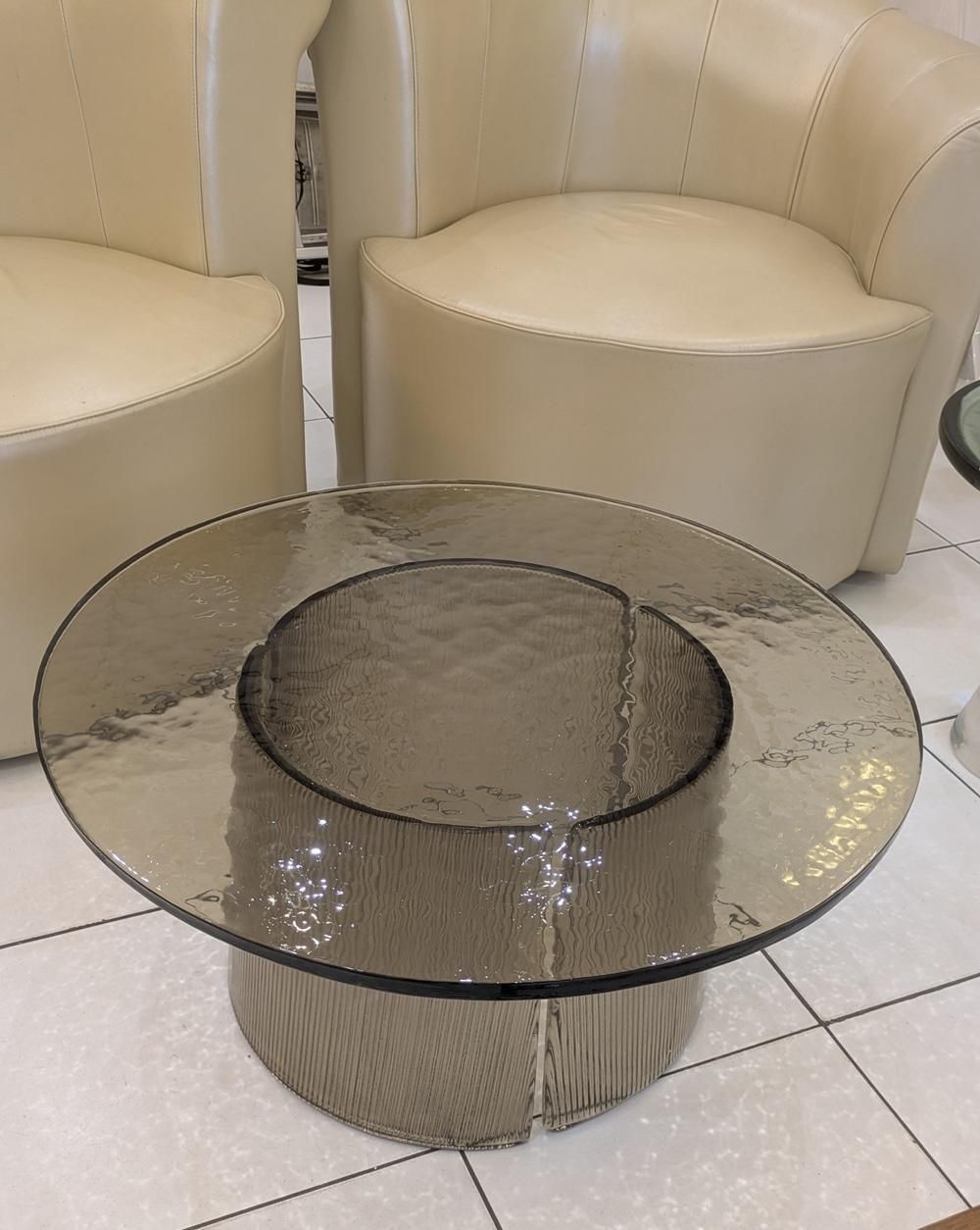 3640.0 Smoked Glass Cocktail Table photo