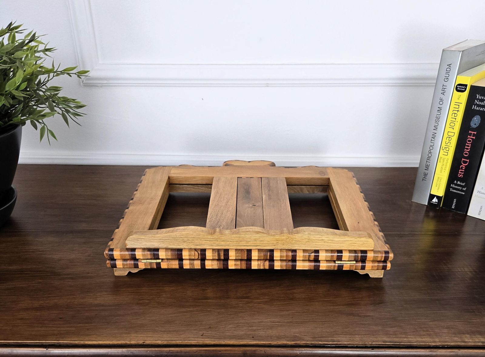 Italian Carved Decorated Adjustable Book Stand Rest photo buy