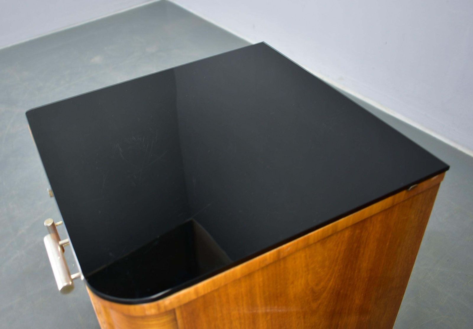 1942s Set Of Bedside Tables By Jindrich Halabala, Czechoslovakia photo vintage