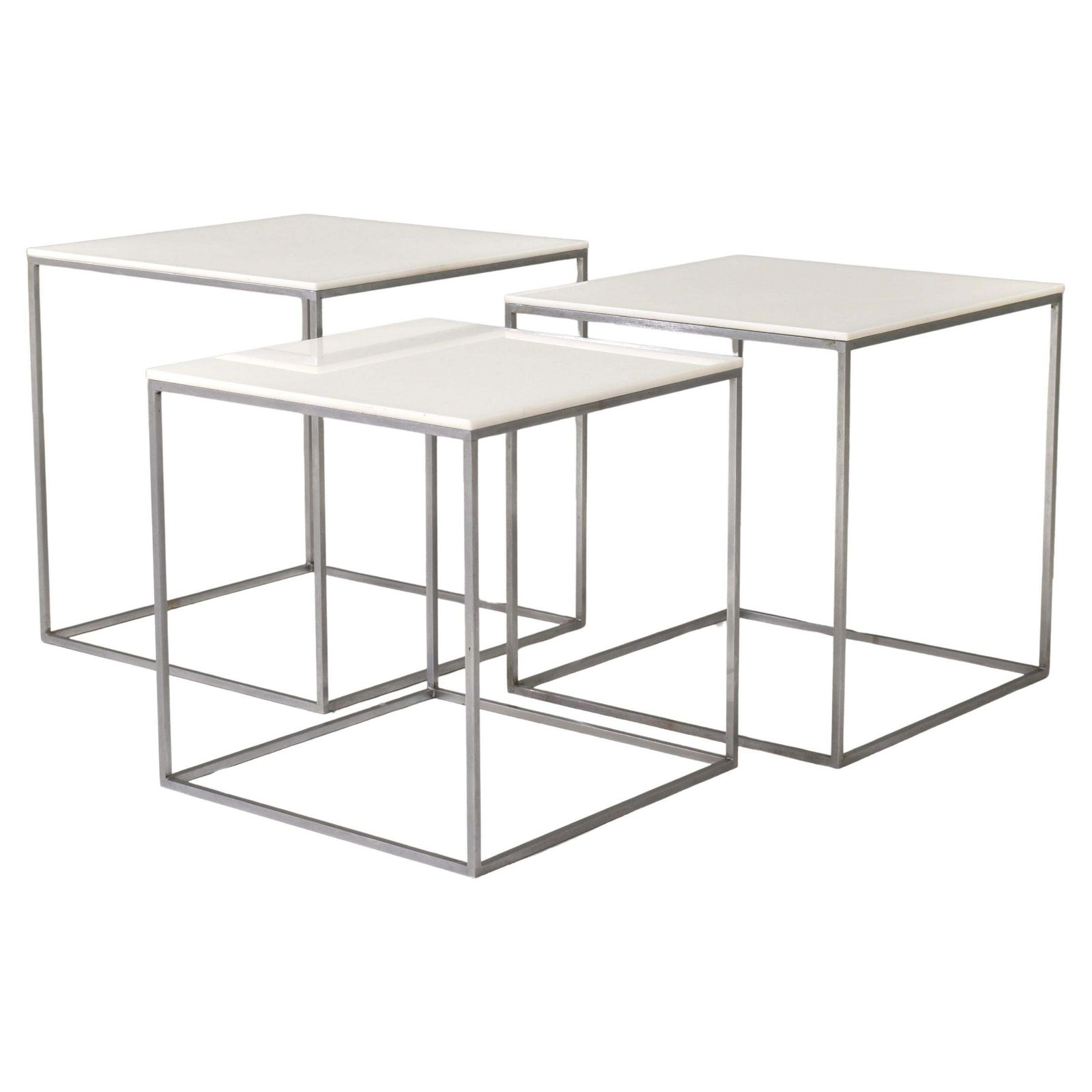 Poul Kjaerholm Pk71 Nesting Tables For E. Kold Christensen – Denmark, 1950 60