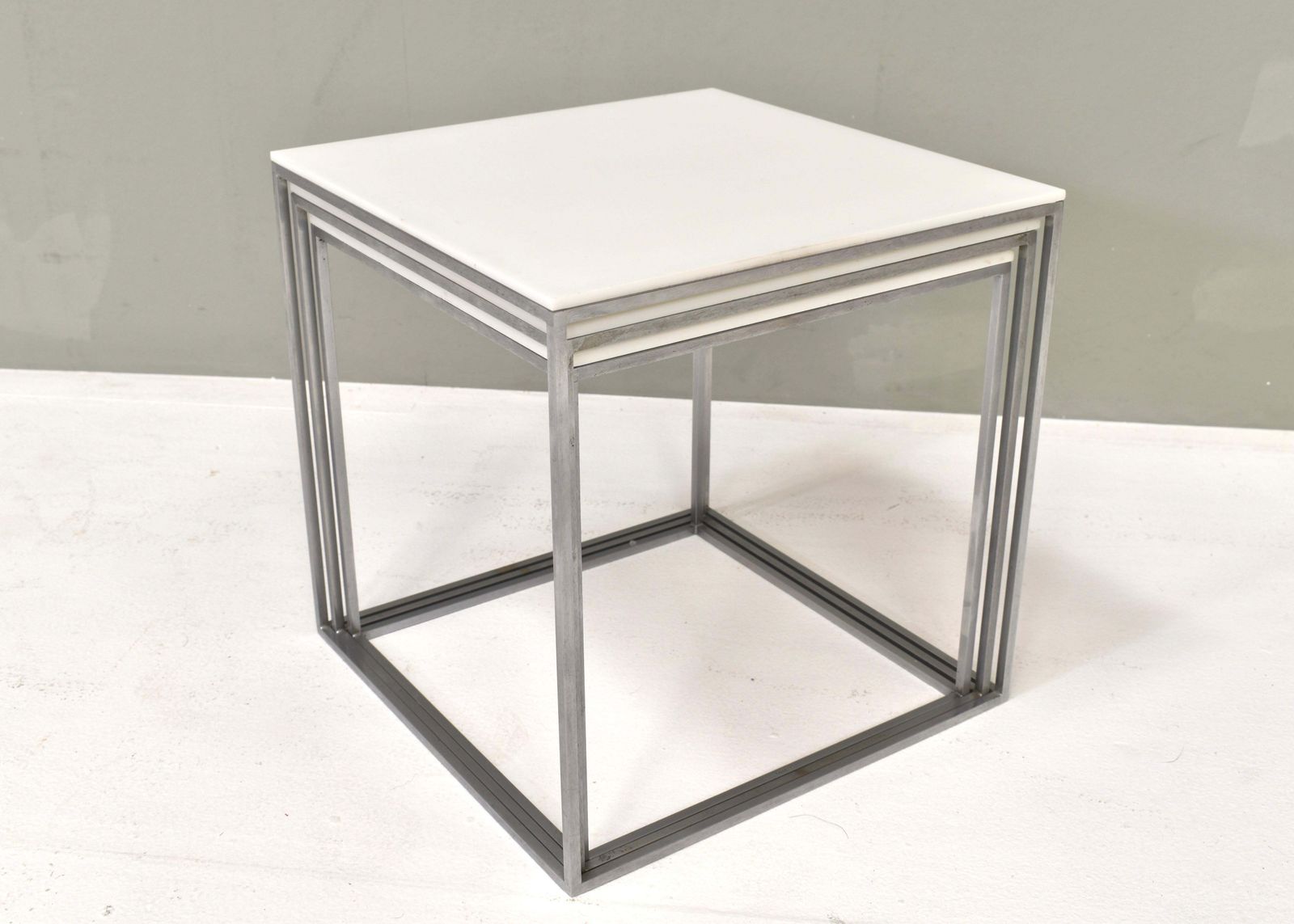 Poul Kjaerholm Pk71 Nesting Tables For E. Kold Christensen – Denmark, 1950 60 photo for sale