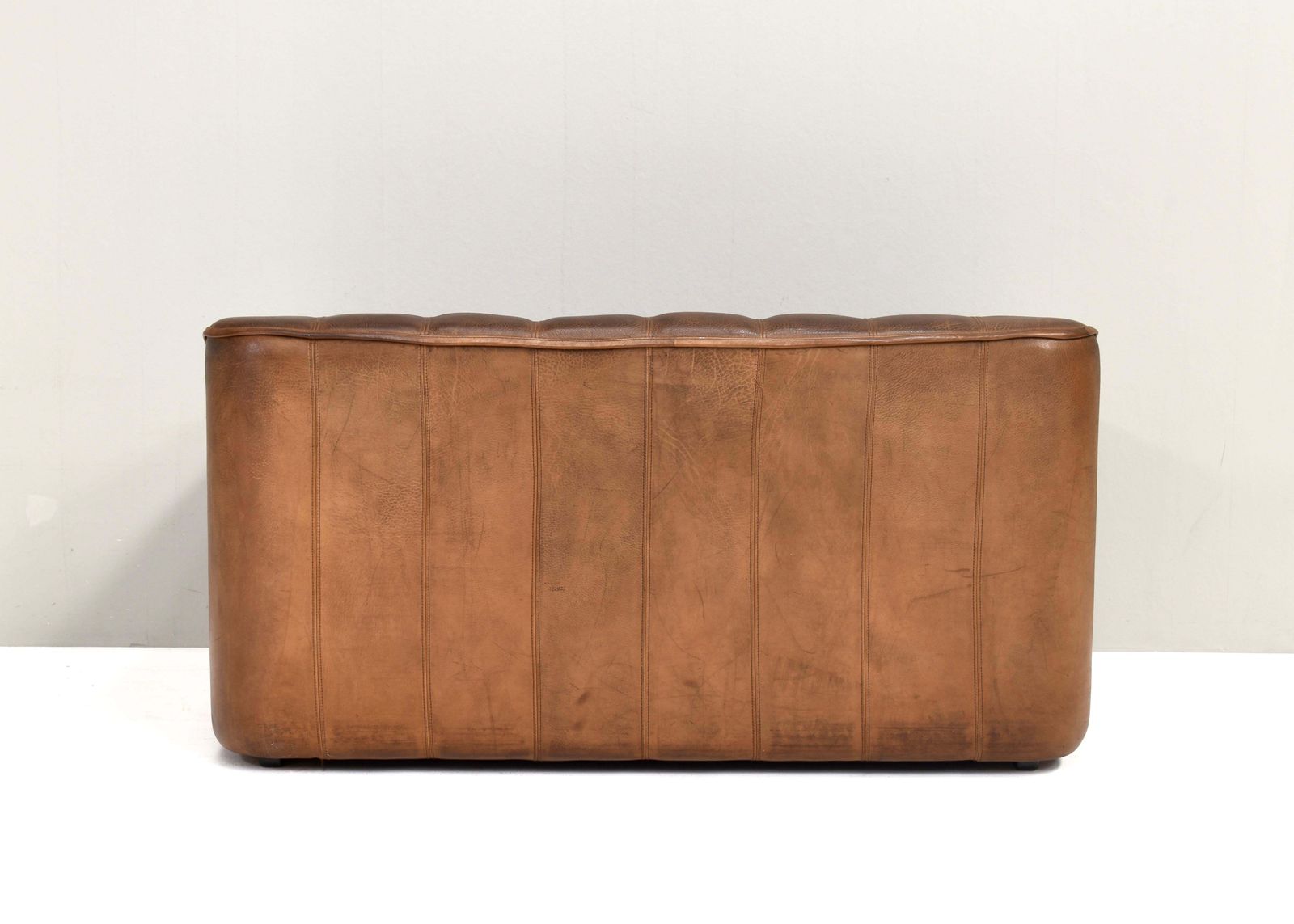 De Sede Ds 44 Two Seat Sofa In Tan Buffalo Leather – Switzerland, 1970s photo Furniture