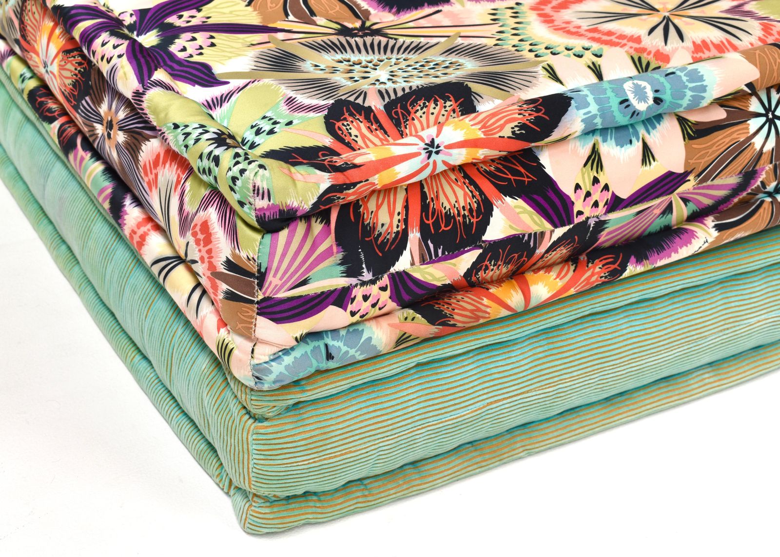 photo vintage Large Mah Jong Sofa In Original Fabric By Hans Hopfer For Roche Bobois 35 Pieces