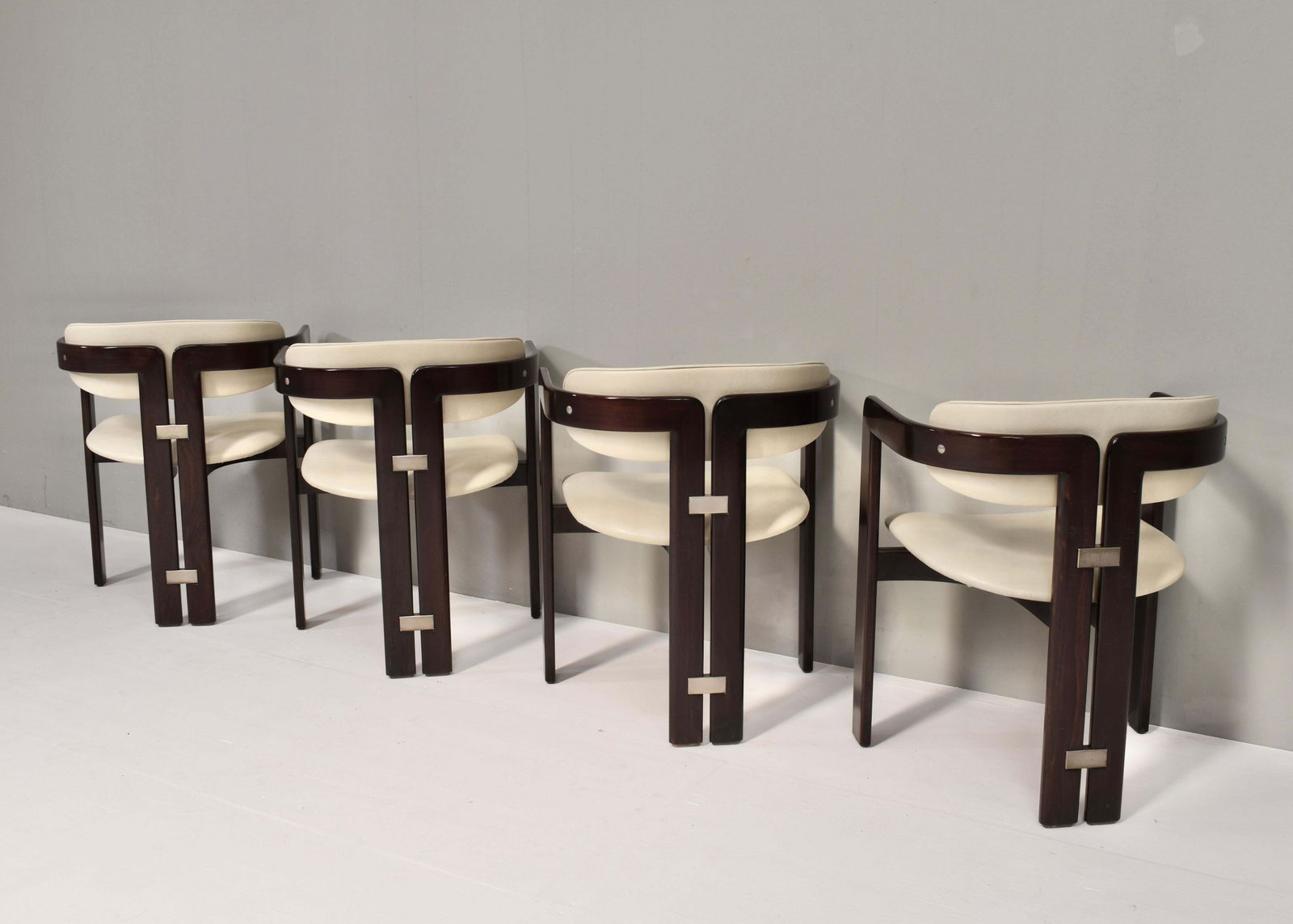 Pamplona Chairs By Augusto Savini For Pozzi   Italy, 1965, Set Of 4 photo Furniture