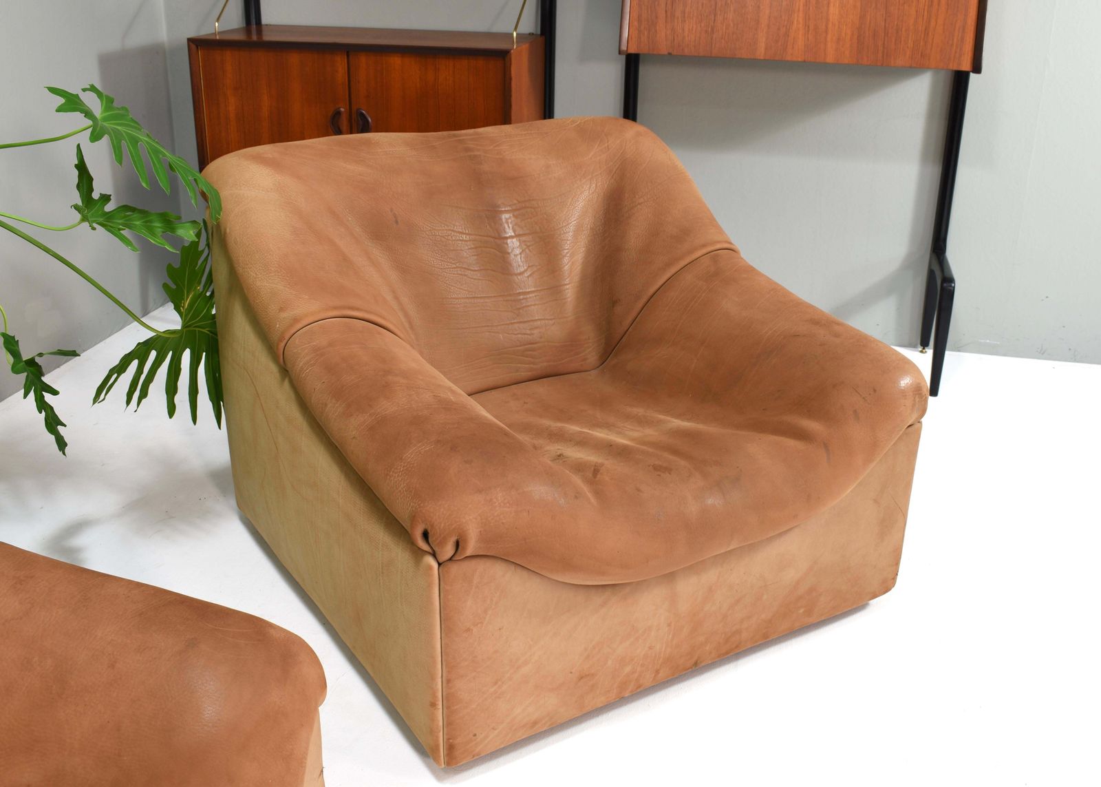 De Sede Ds46 Tan Buffalo Leather Lounge Armchair, Switzerland   1976 photo 3117.0