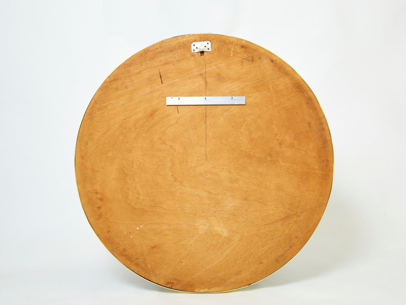 photo furniture Miroir en cristal doré et laiton Cristal Arte, années 1960