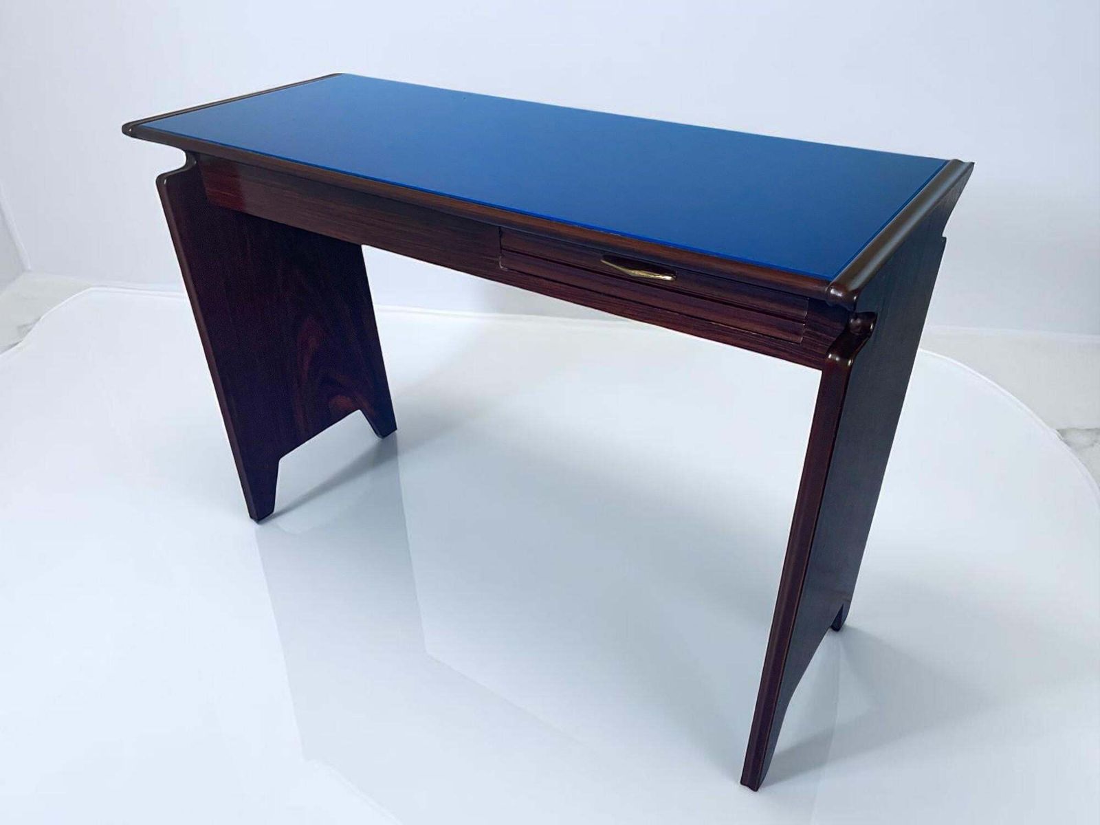 Italian Mid Century Table Desk Attributed To Osvaldo Borsani, 1950s photo furniture