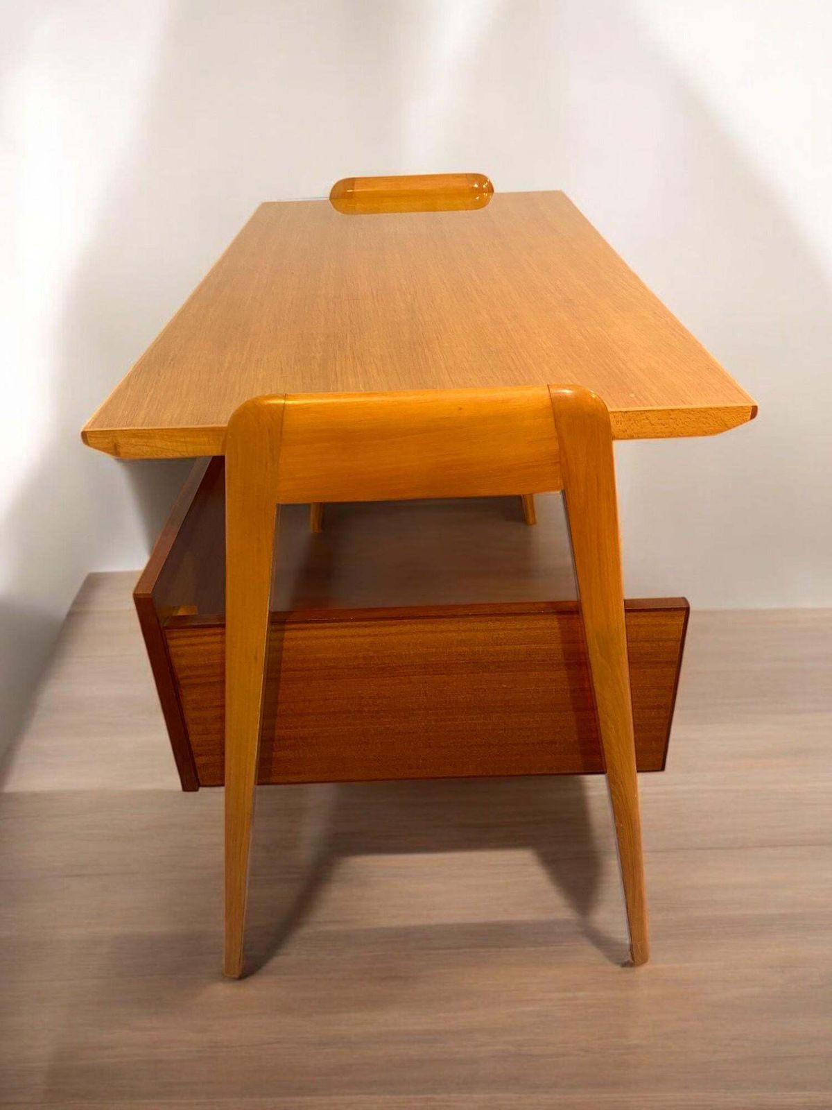 Italian Mid Century Table Desk And Chair Designed By Vittorio Dassi In 1950s photo buy