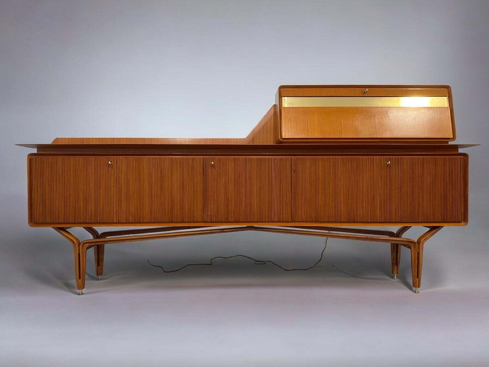 Italian Midcentury Sideboard By Consorzio Esposizione Mobili Di Cantù, 1960s photo Furniture