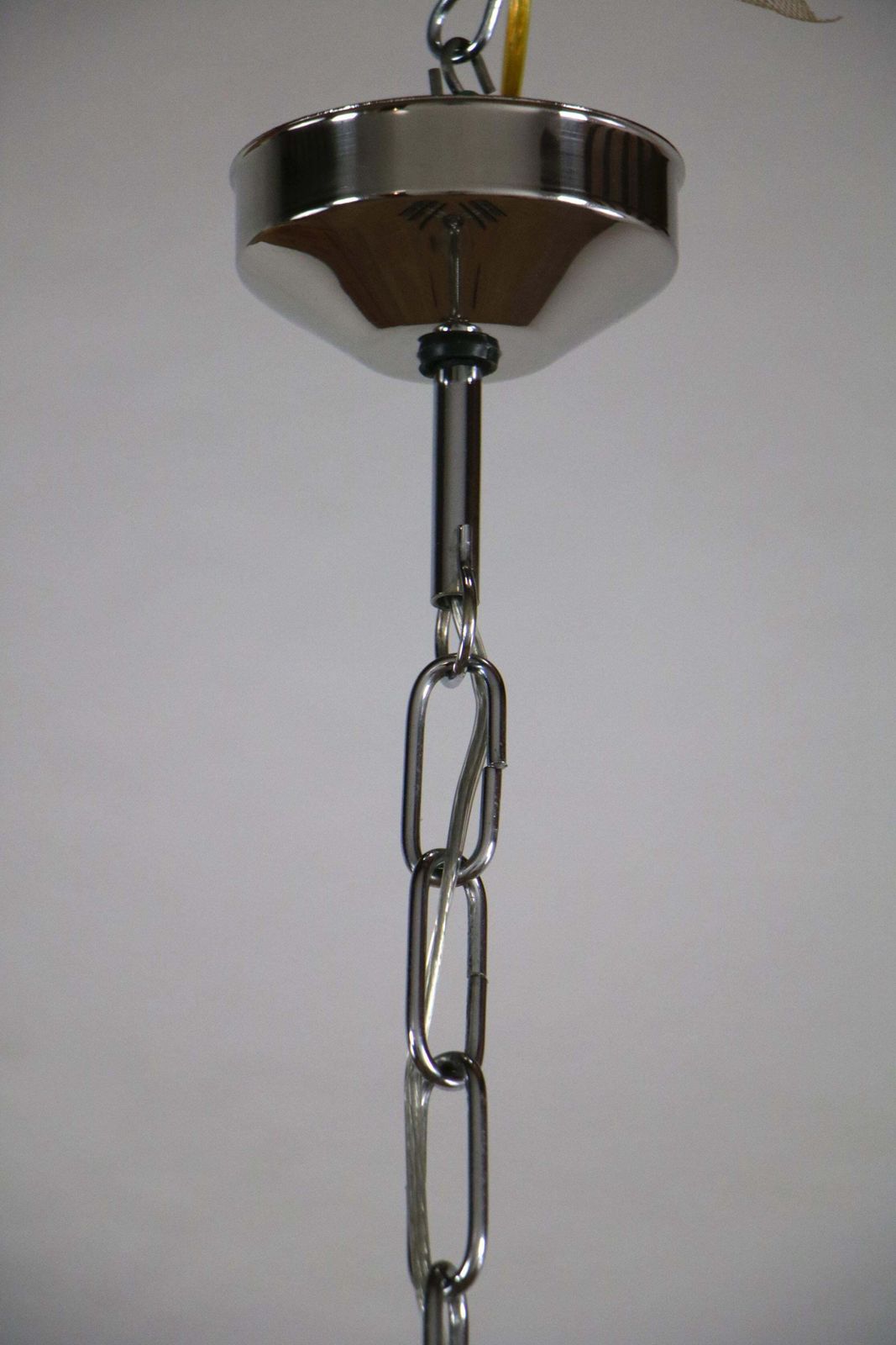 1126.0 Italian Space Age Square Green Color Chandelier By Lupi Cristal Luxor, 1950s photo