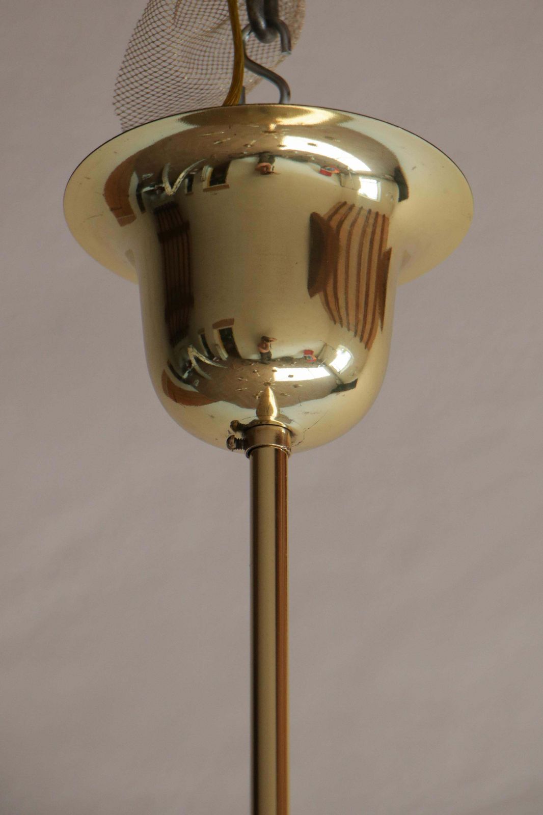 photo furniture Italian Mid Century Chandelier Attributed To Guglielmo Ulrich, 1945s