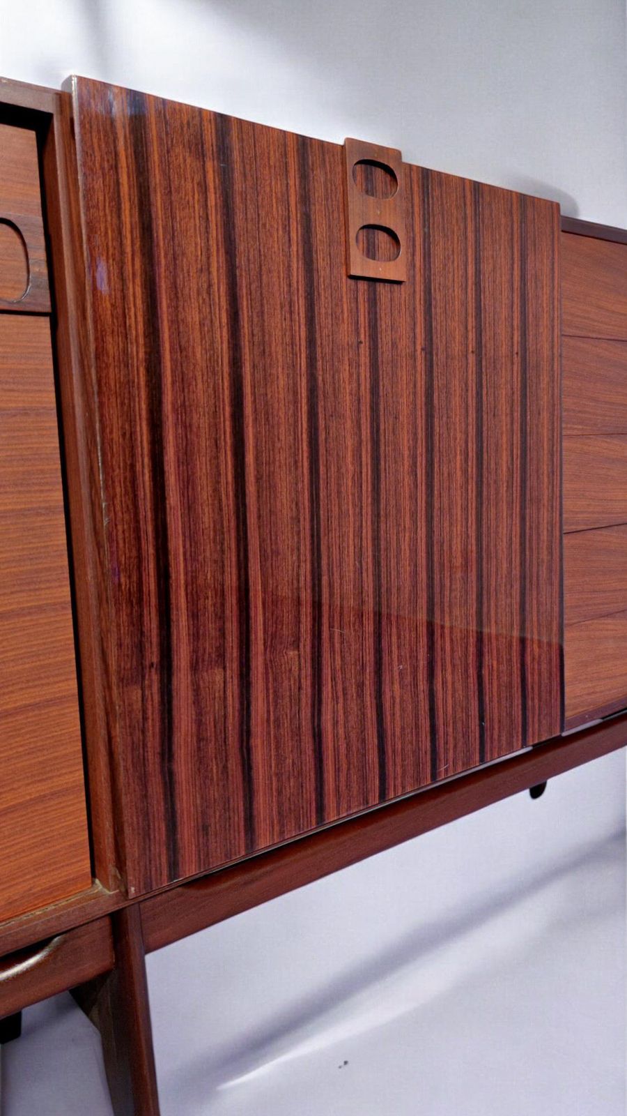 Italian Mid Century Modern Teak Sideboard By Fratelli Proserpio, 1960s photo buy