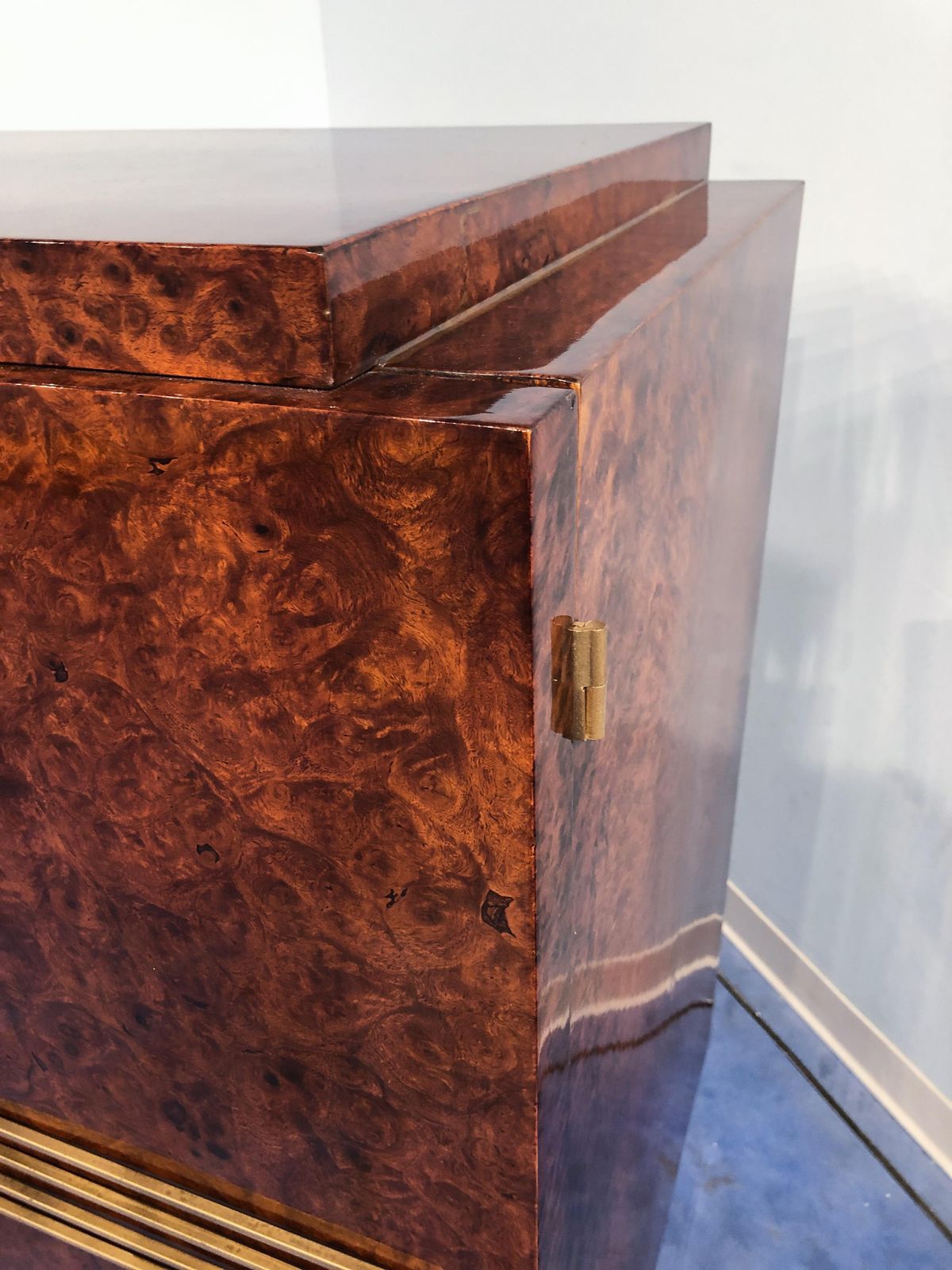 photo vinterior French Art Deco Thuya Sideboard, 1940s