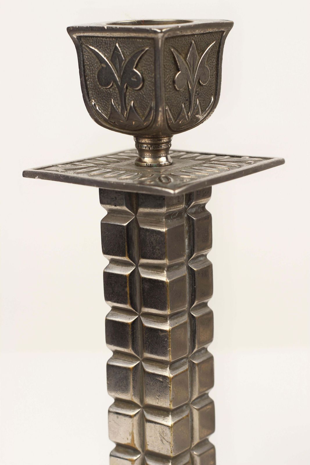 Home Decor Silver Plated Candlesticks By William Tonks And Sons, Late 19th Century photo