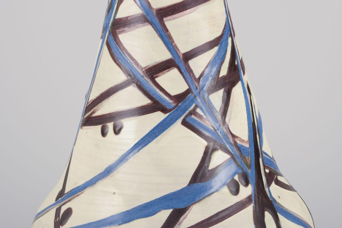 Kähler, Denmark. Large Floor Vase In Ceramic. 1930s photo for sale
