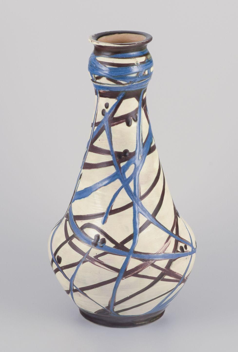 Kähler, Denmark. Large Floor Vase In Ceramic. 1930s photo 1295.0