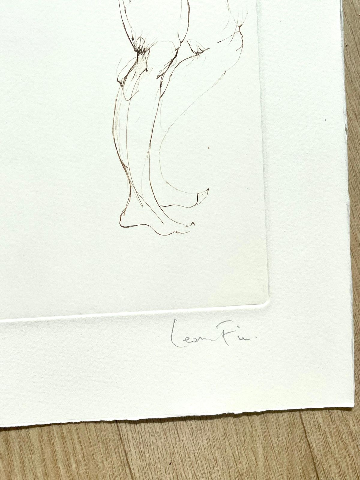 Leonor Finileonor Fini, Rare Lithograph On Arches Paper, Circa 1980circa 1970 photo furniture