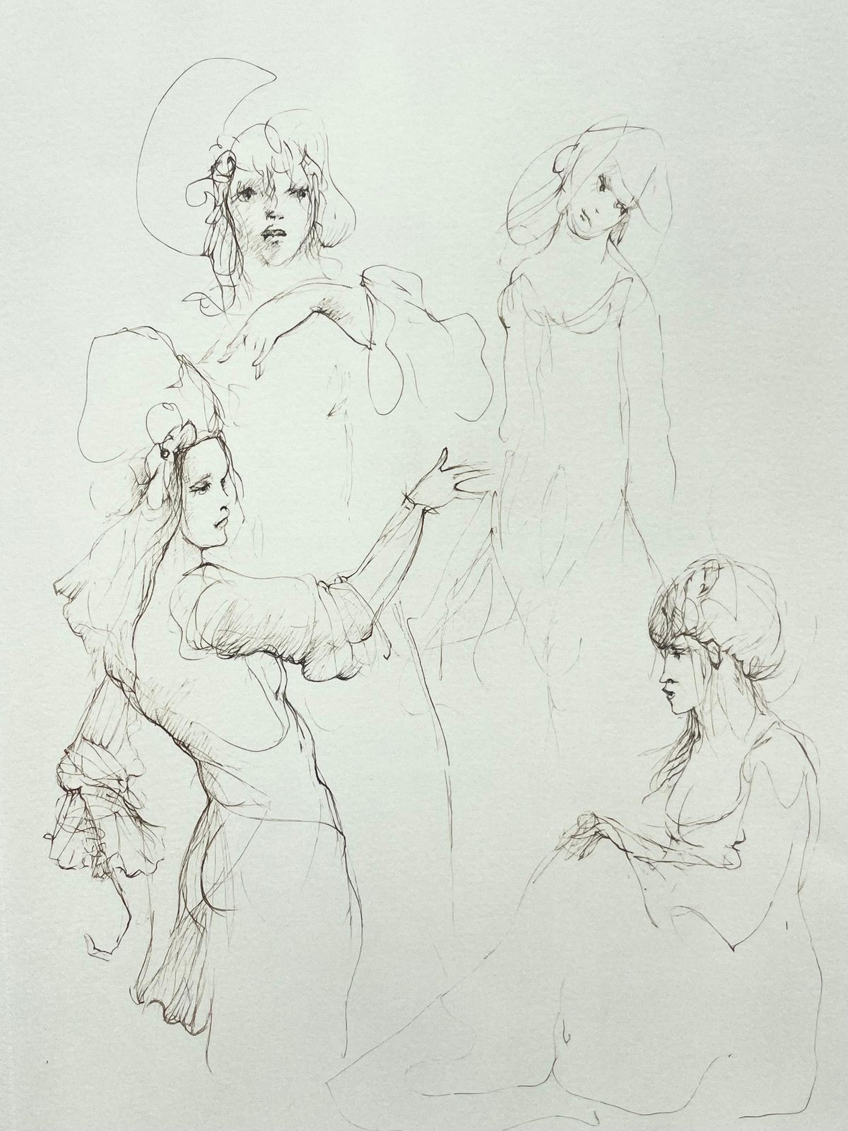 Leonor Finileonor Fini, Rare Lithograph On Arches Paper, Circa 1980circa 1970 photo 953.0