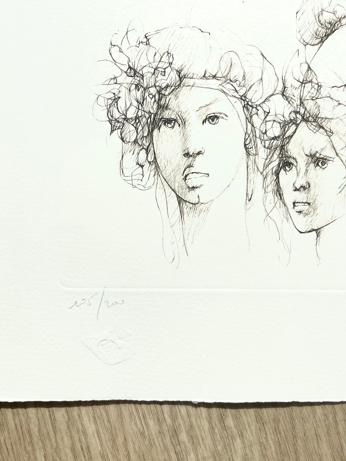 Leonor Finileonor Fini, Rare Lithograph On Arches Paper, Circa 1980circa 1970 photo furniture