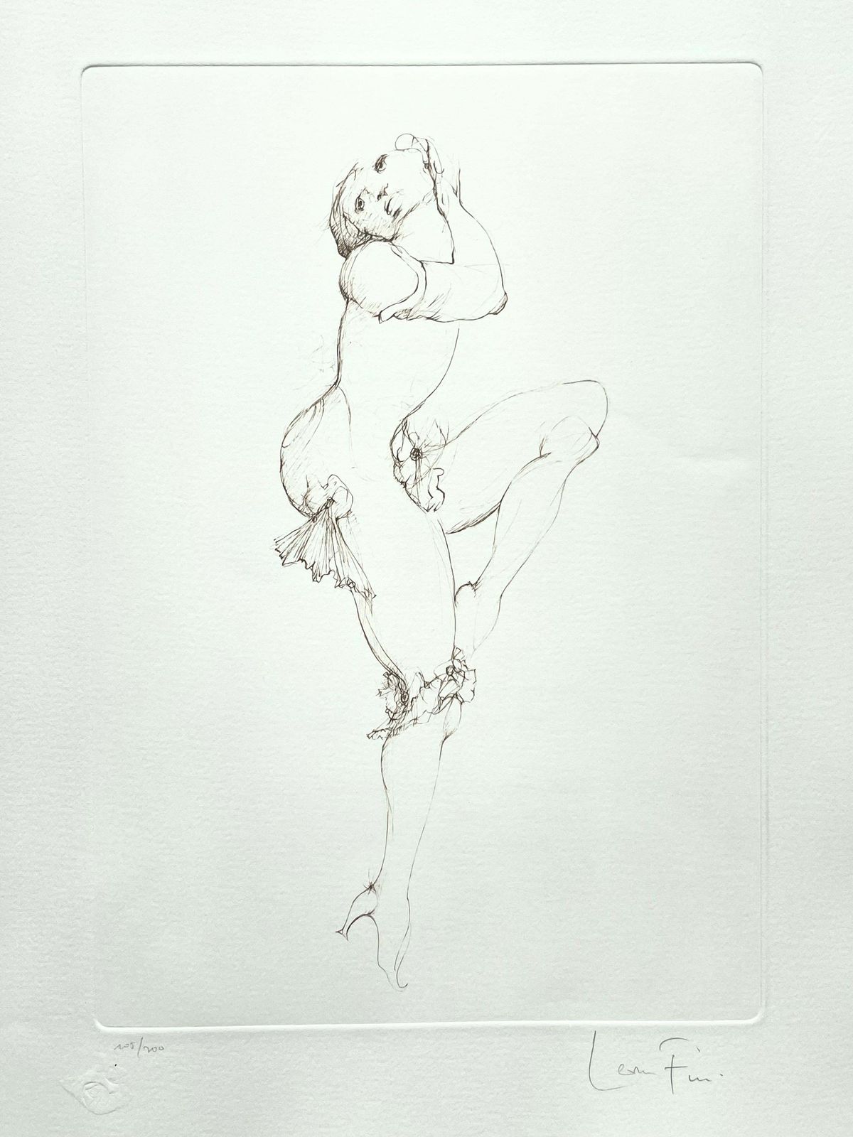 Leonor Finileonor Fini, Rare Lithograph On Arches Paper, Circa 1980circa 1970 photo vinterior