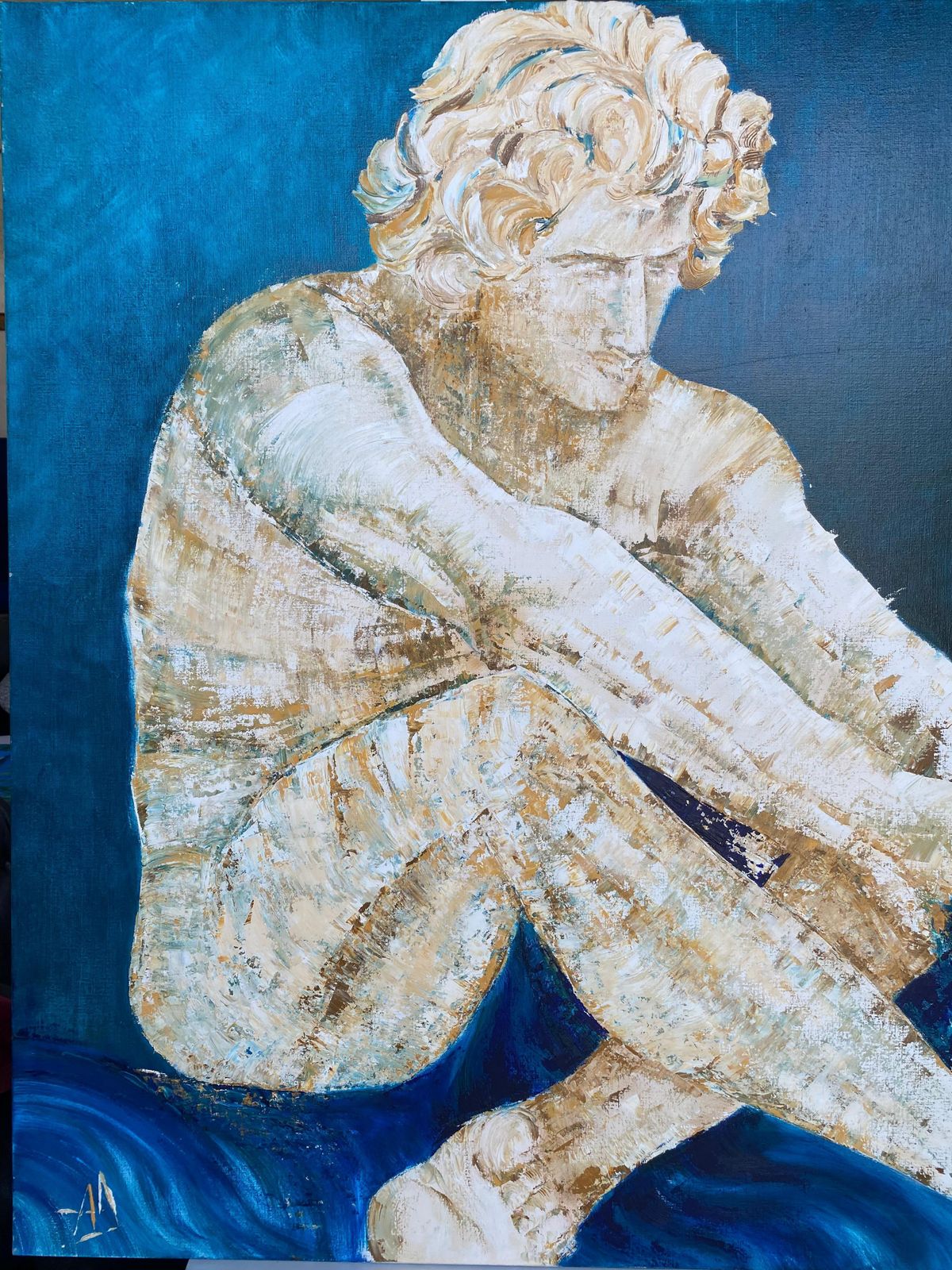 Agnès Delettreagnès Delettre Untitled Acrylic On Canvas 20202020 photo Art
