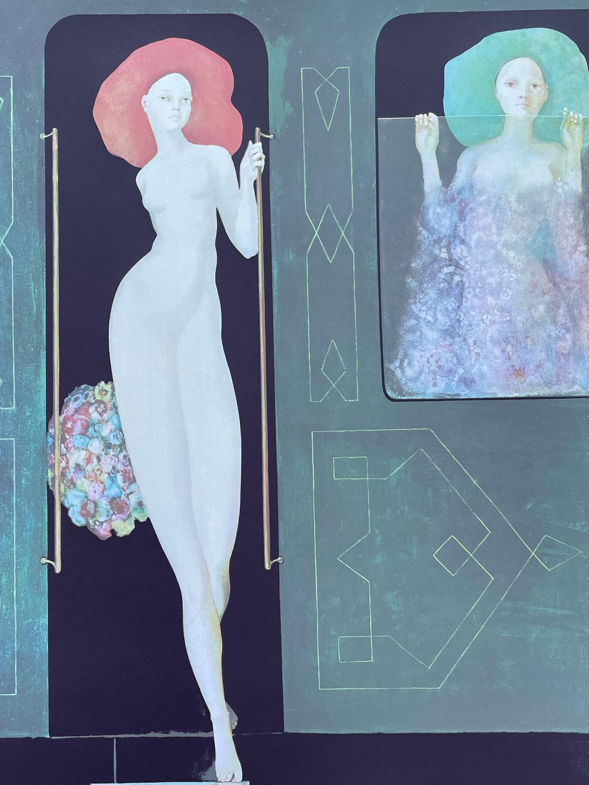 Leonor Finileonor Fini, Rare Original Serigraph On Rives Paper, Circa 1970circa 1970