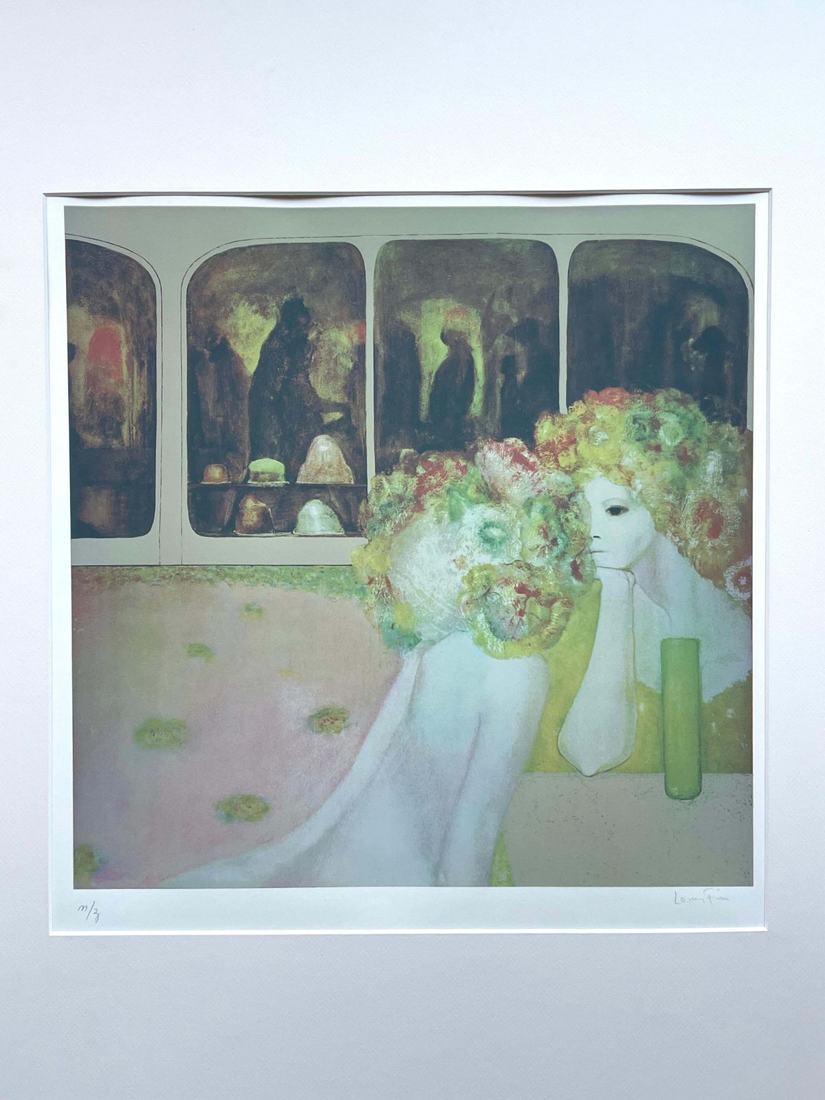 Leonor Finileonor Fini, Rare Original Serigraph On Rives Paper, Circa 1970circa 1970 photo Art