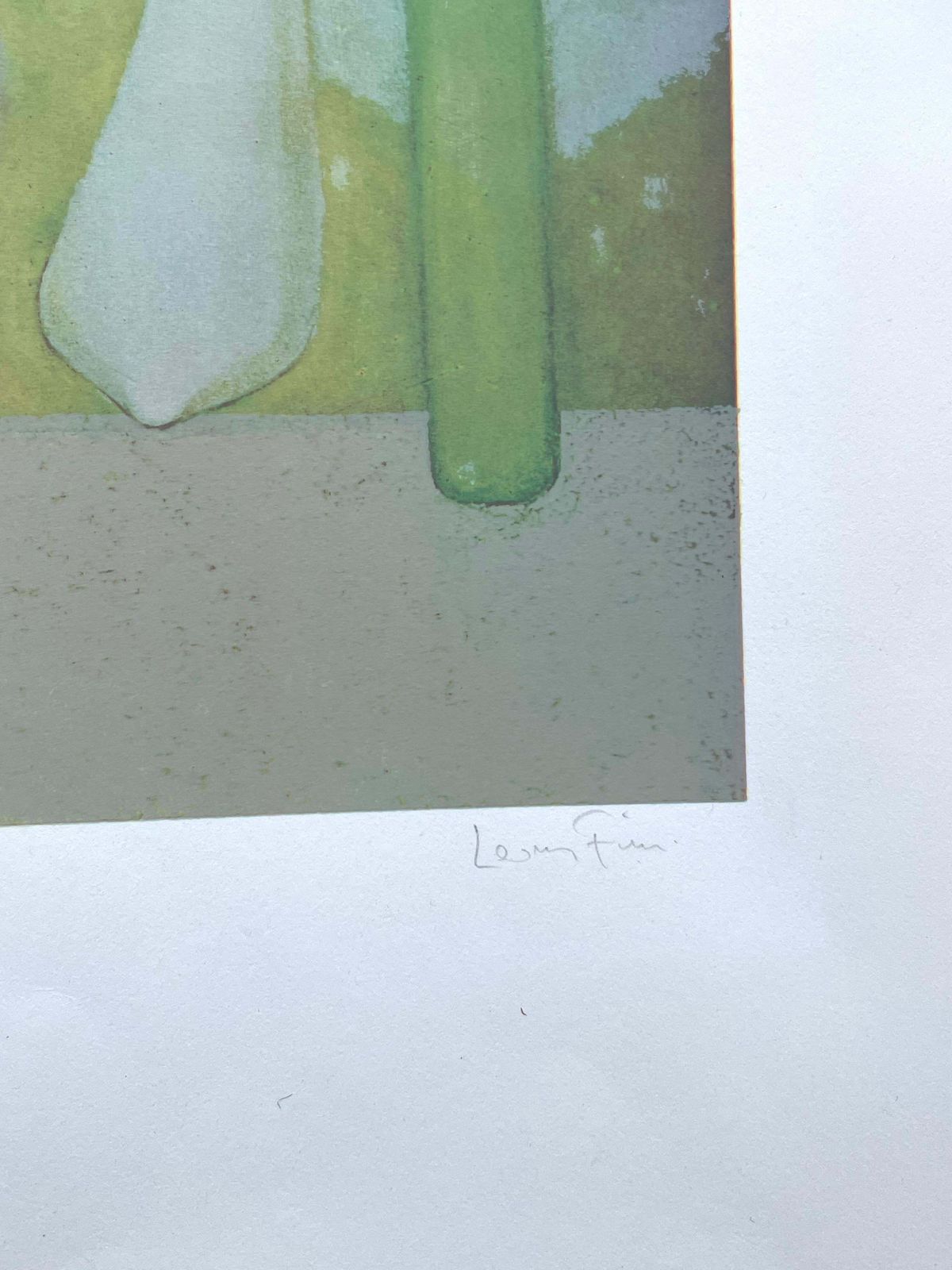 Leonor Finileonor Fini, Rare Original Serigraph On Rives Paper, Circa 1970circa 1970 photo vinterior