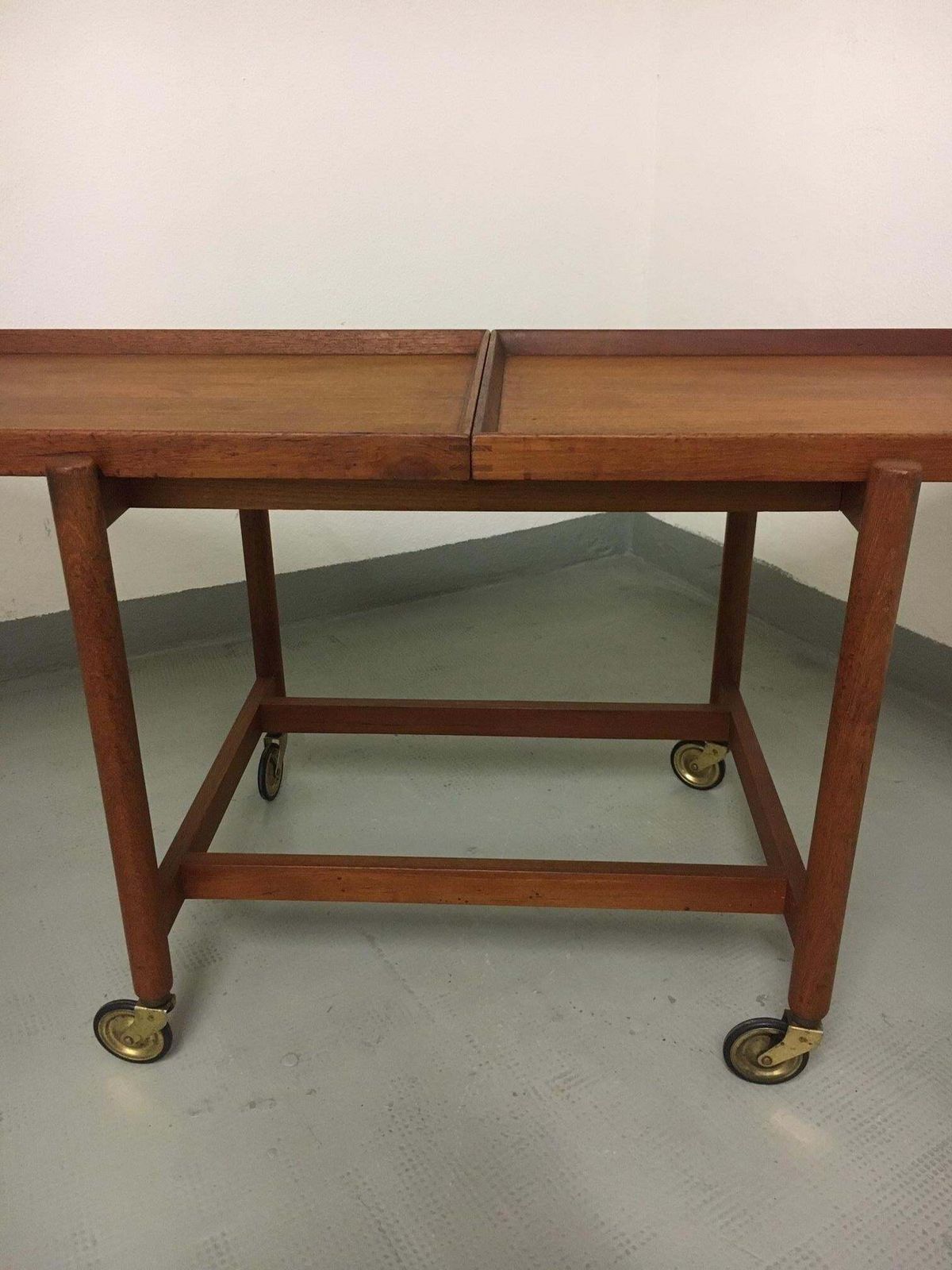 Poul Hundevad Teak Bar Cart Vamdrup, Denmark, 1960 photo buy
