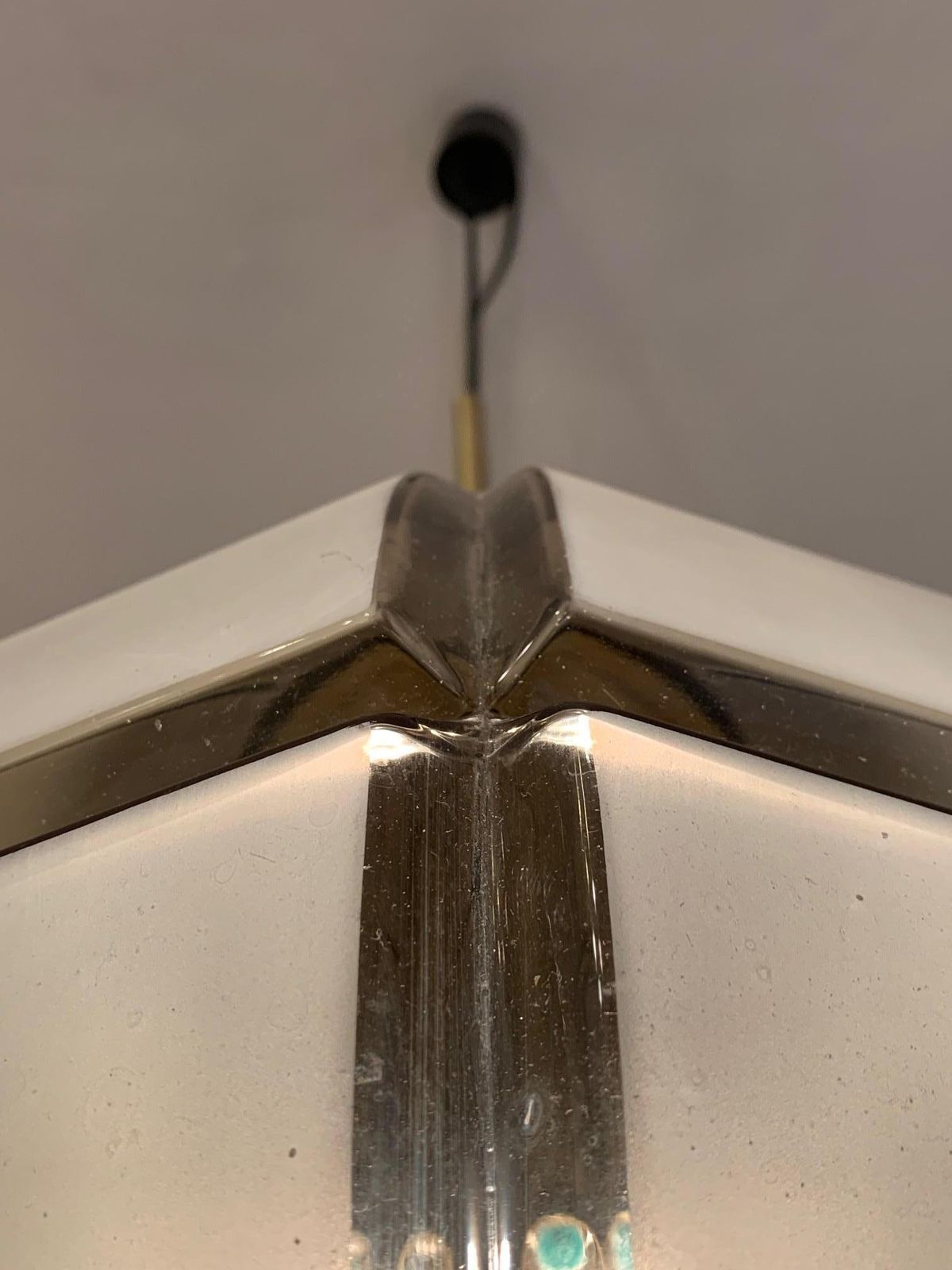 Structured Glass Pendant Lamp By Limburg photo 941.0