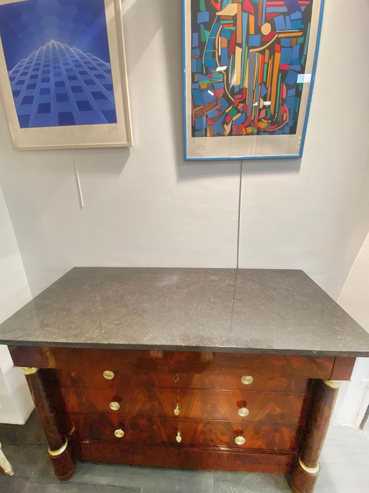 Chest Of Drawers   Empire Period   Mahogany photo Furniture