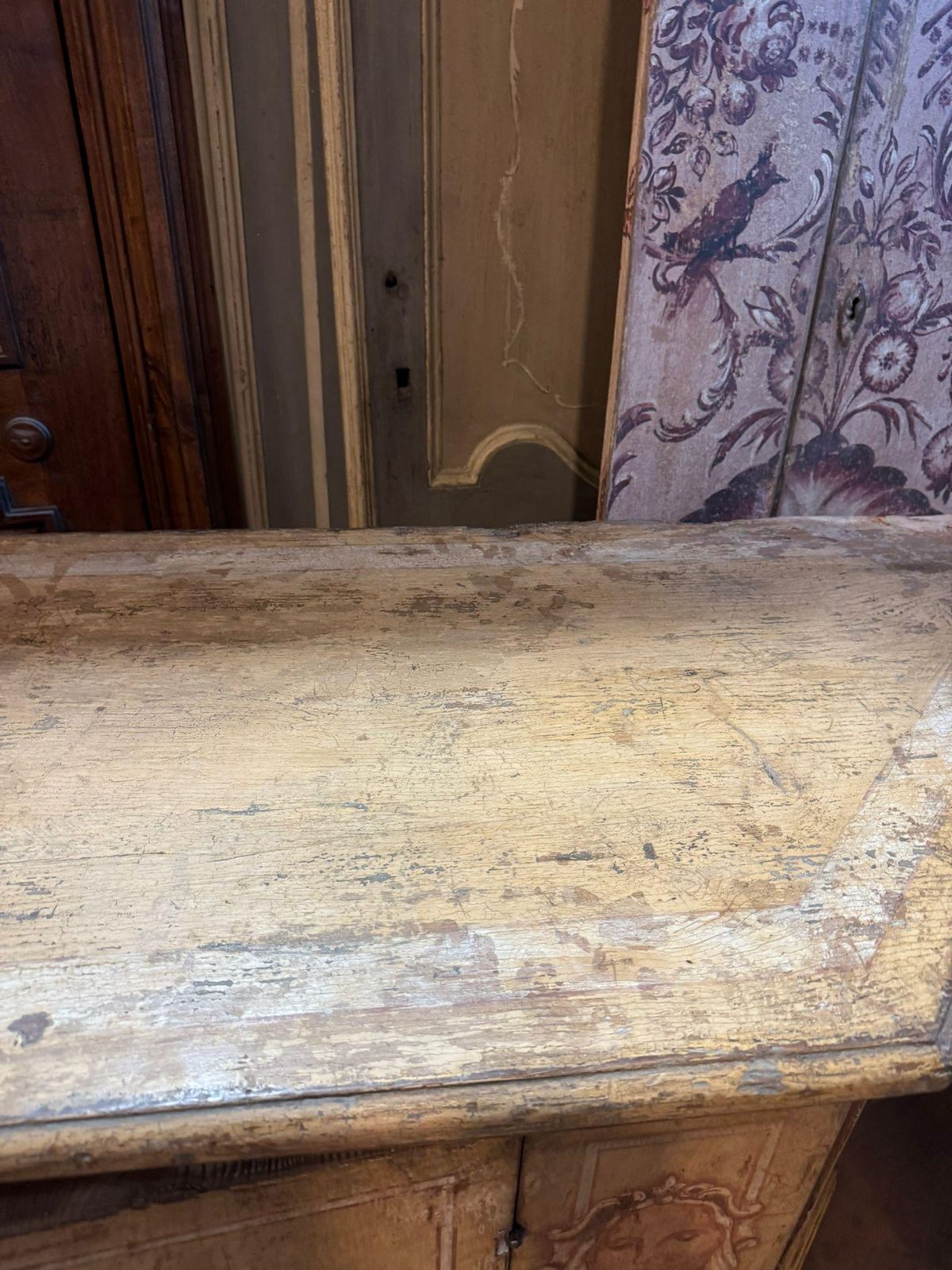 Sideboard Credenzas In Lacquered Wood And Painted With Figures, Italy photo vinterior