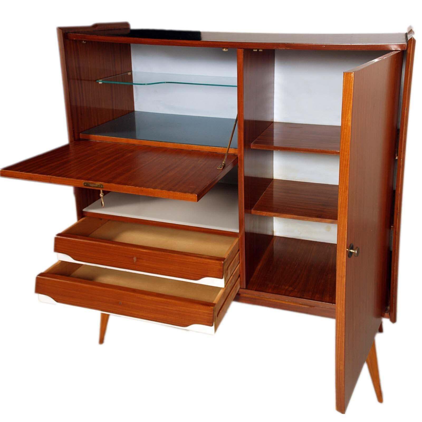 1960s Buffet Dry Bar By Mobile Di Cantù, Ico & Luisa Parisi Attributed In Walnut photo furniture
