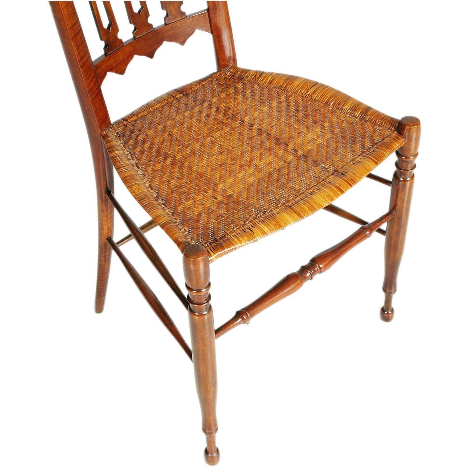 Iconic Mid Centuryp Pair High Back Chairs By Sac, Giò Ponti Style, All Originals photo Furniture