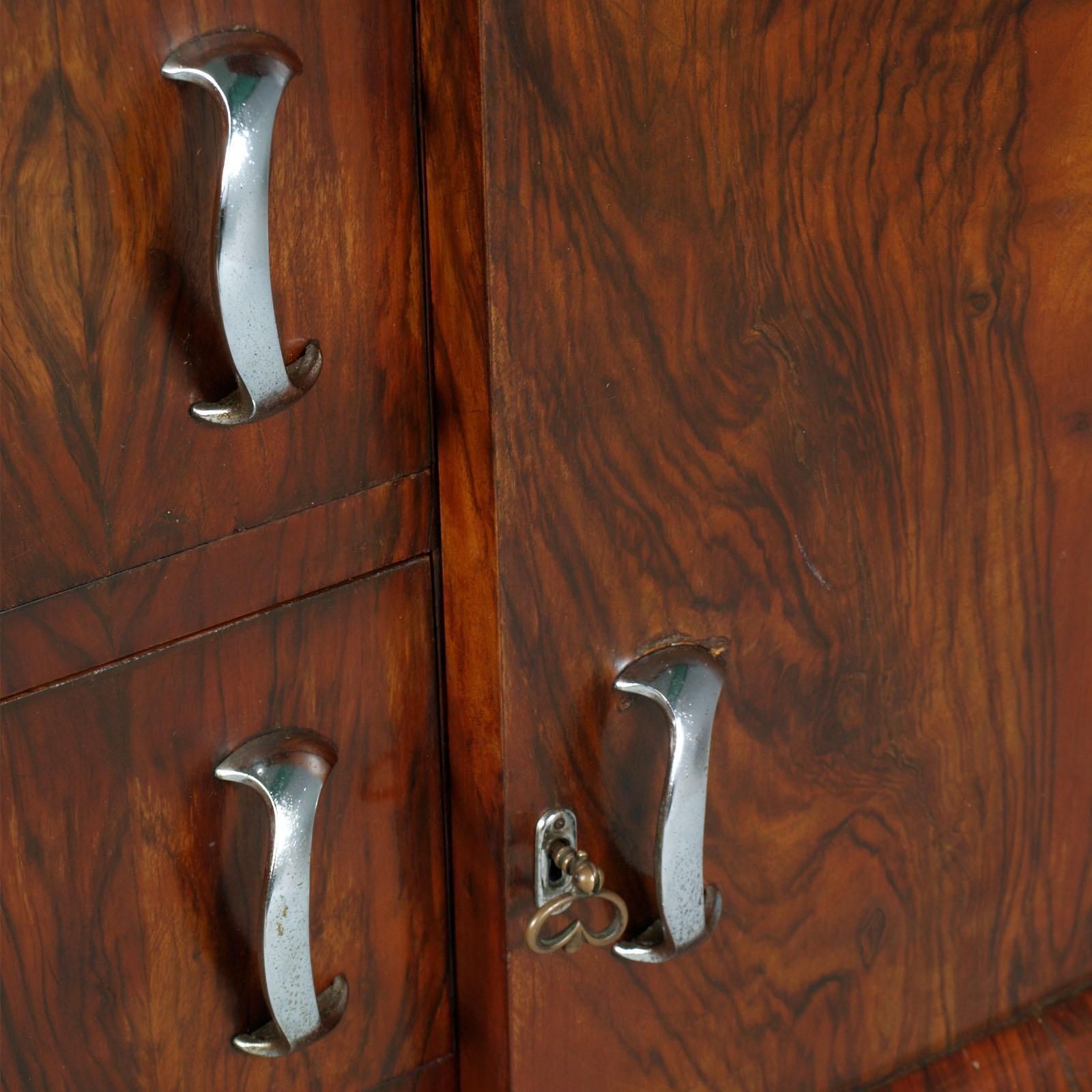 1930s Chest Of Drawers, Commode, Credenza Art Deco By Guglielmo Urlich For Ar.Ca photo vinterior