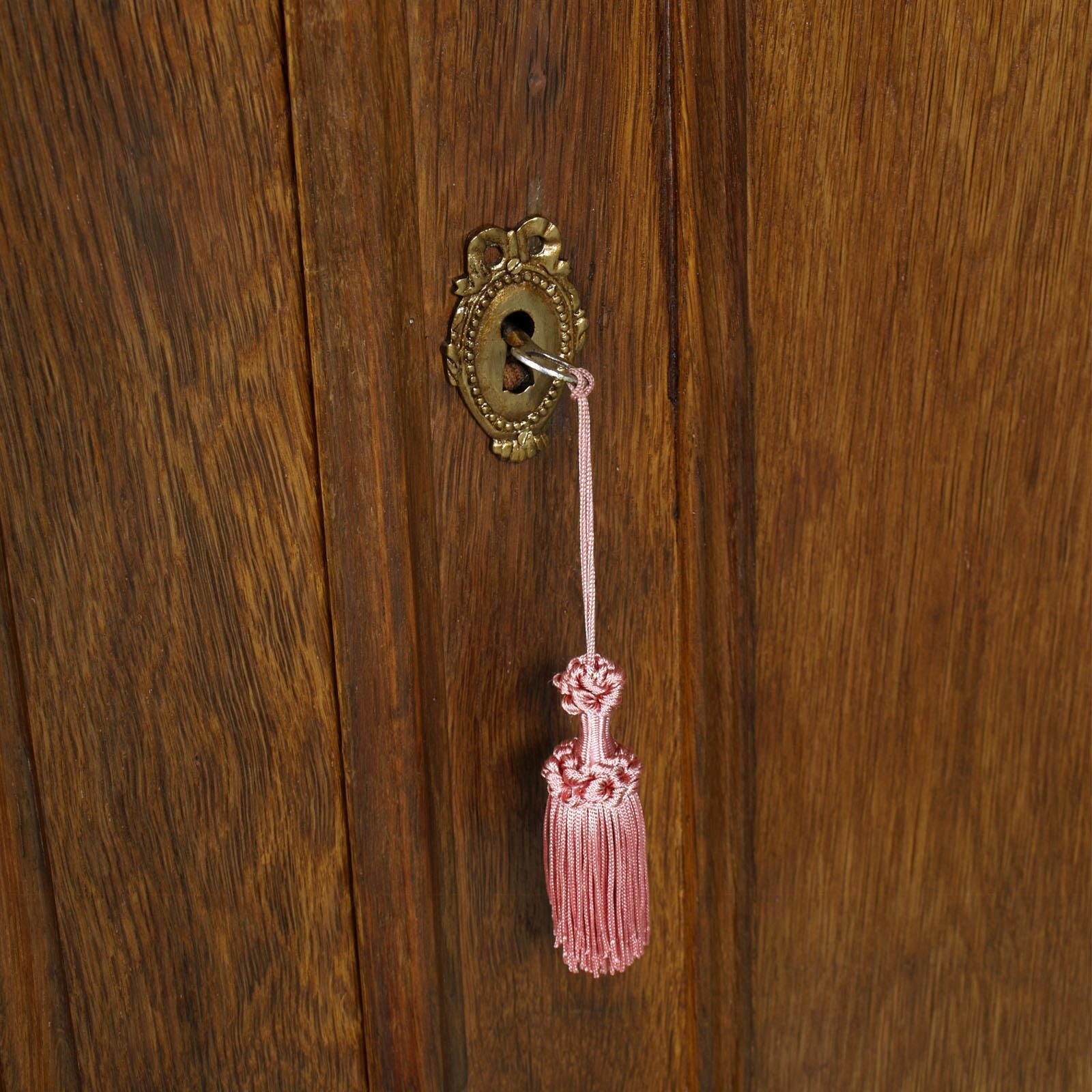 19th Century From Vienna Neoclassic Wardrobe Closet In Massive Oak Wax Polished photo buy
