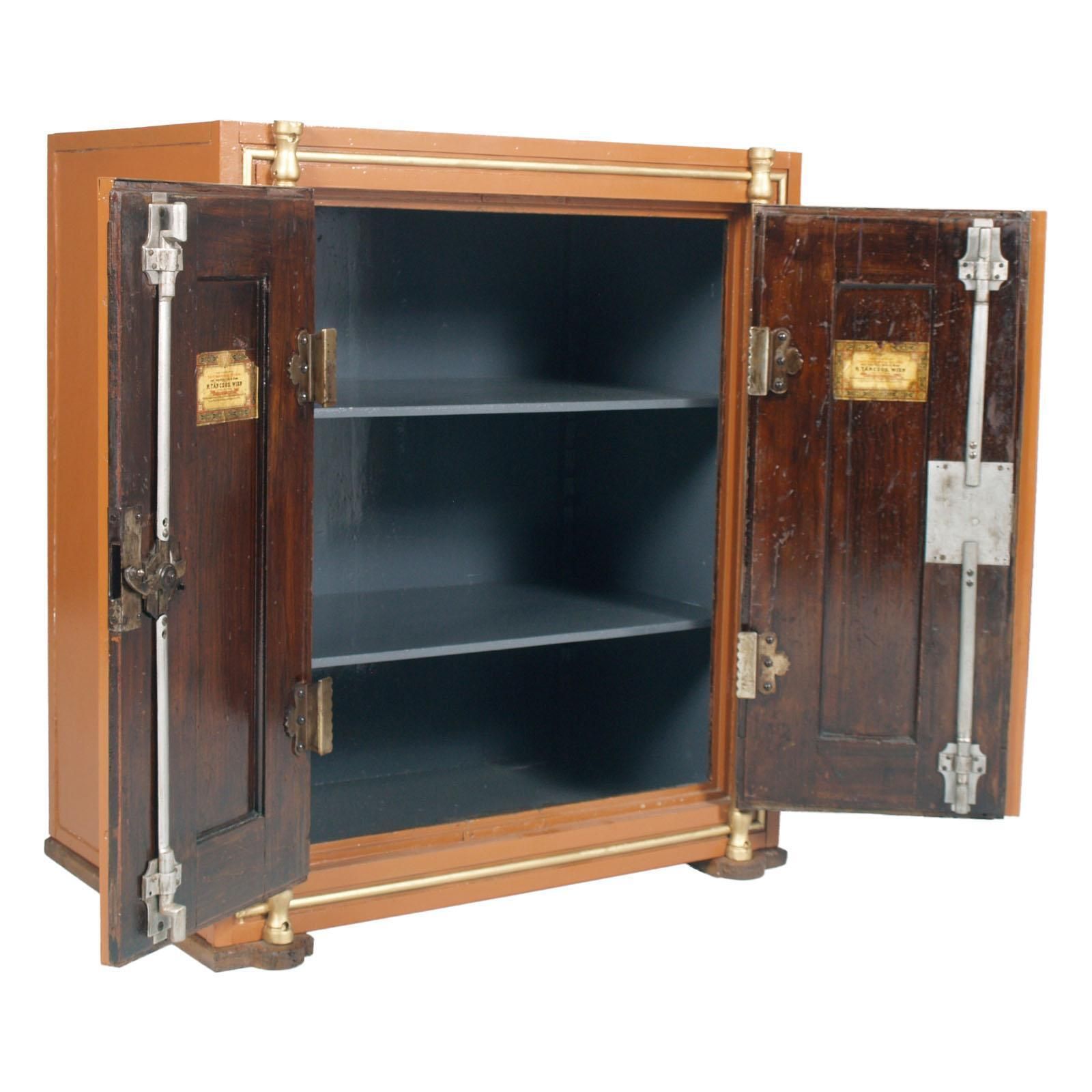 19th Century Wien Armored Cabinet, Safe, Restored And Functioning, All Original photo for sale